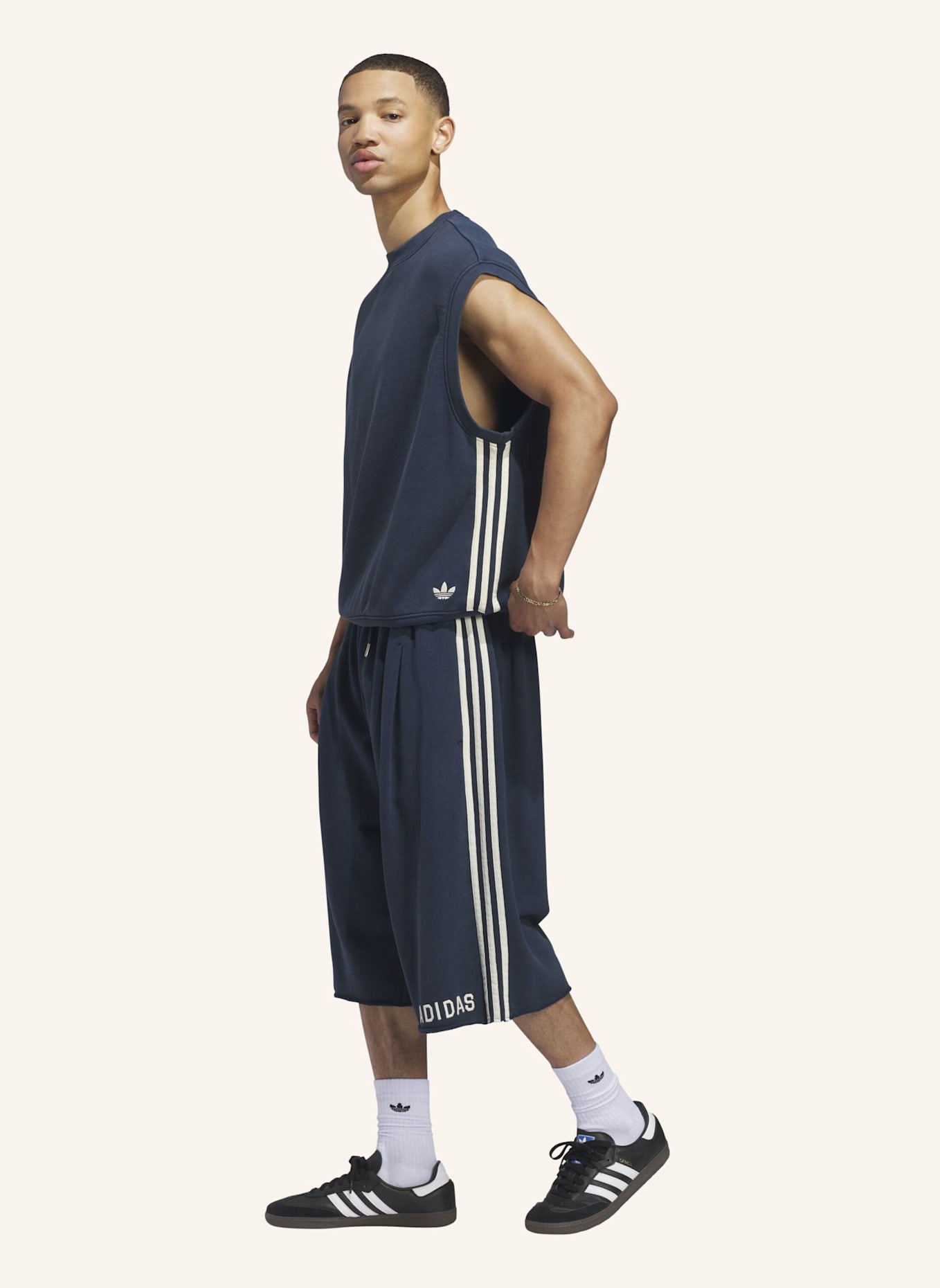 adidas Originals ORIGINALS TREFOIL WESTE: BLAU