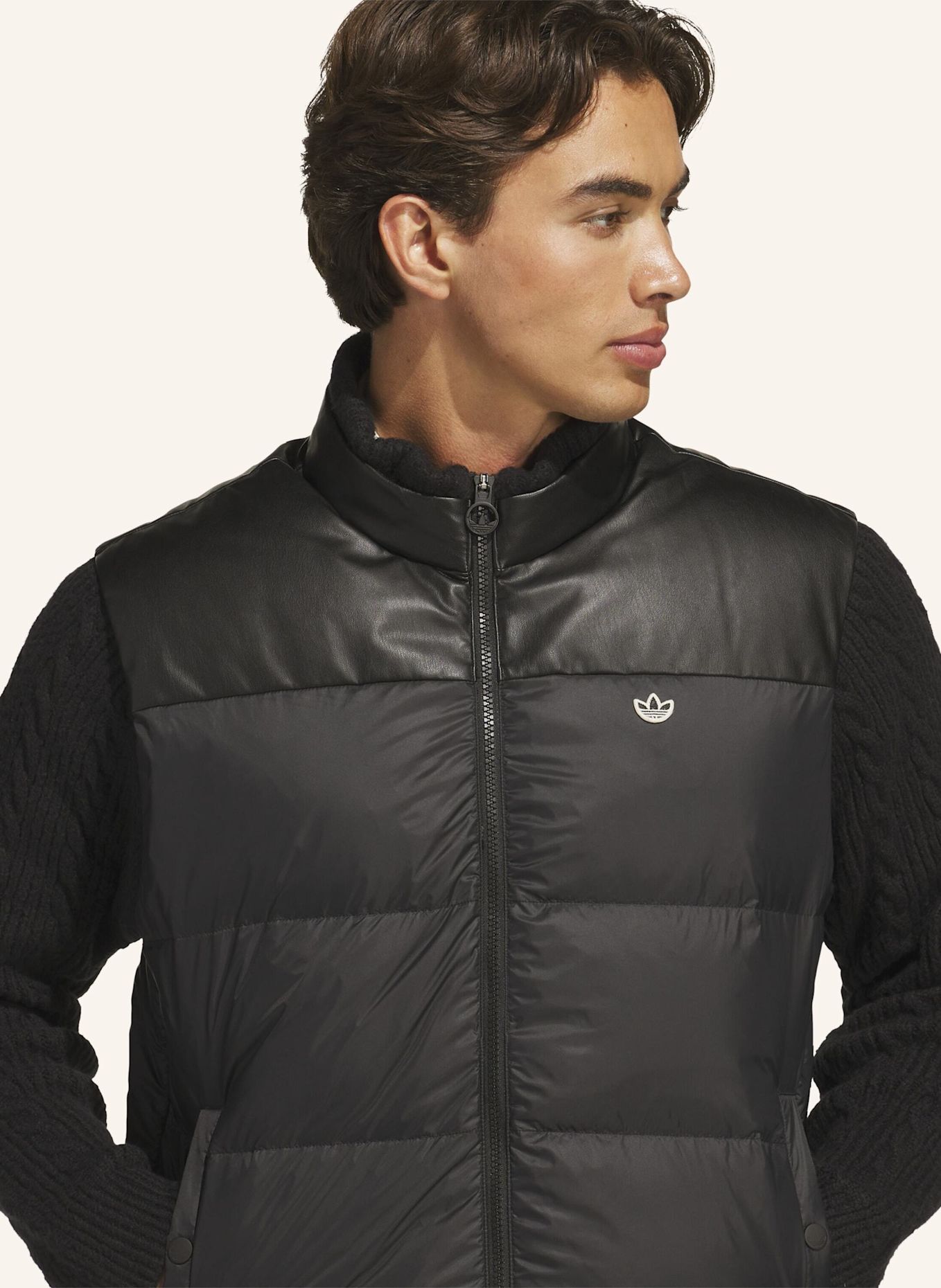 adidas ORIGINALS DAUNENJACKE: SCHWARZ