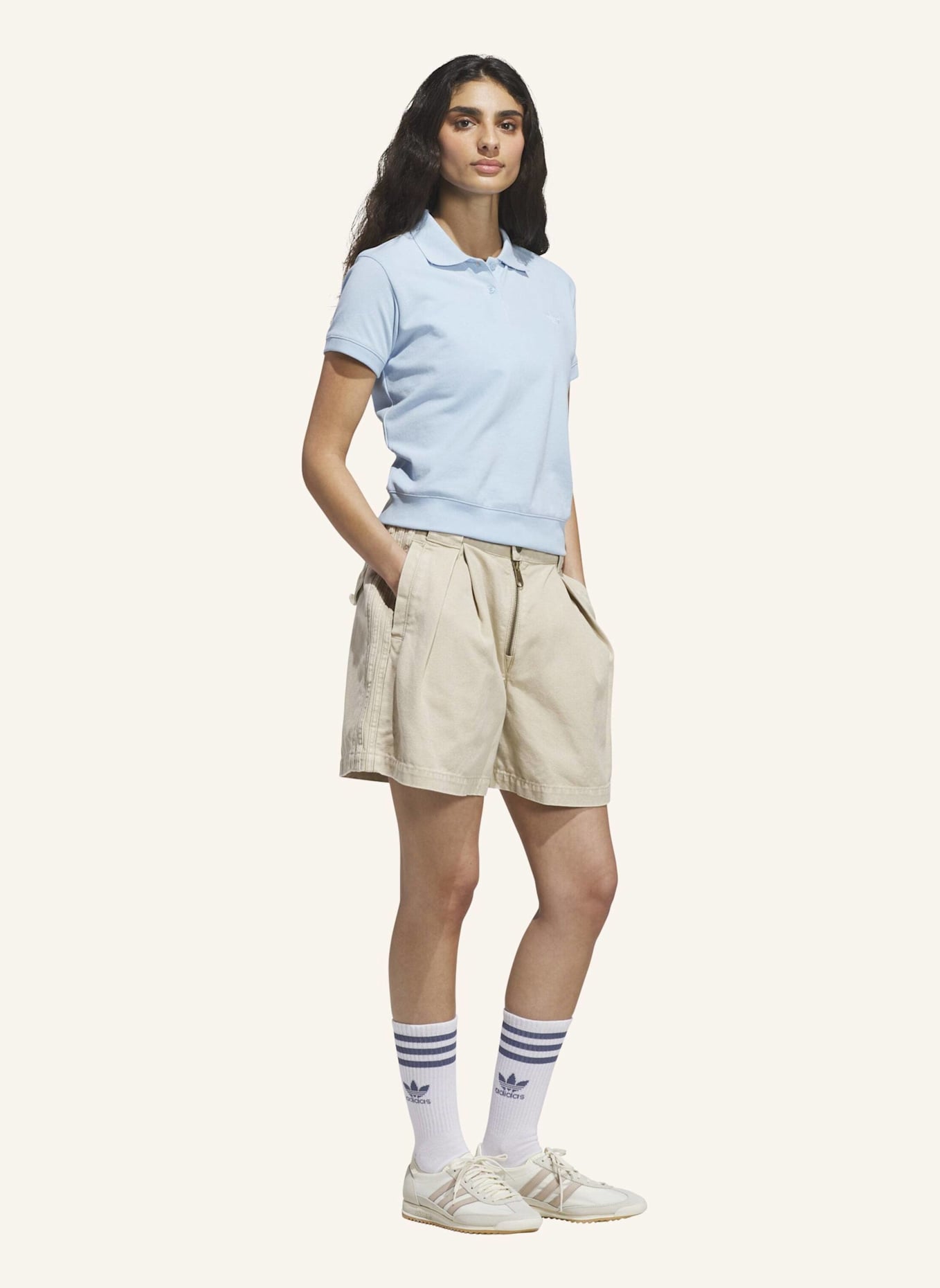 adidas Originals TEXAS A&M AGGIES SHORT SLEEVE POLOSHIRT: BLAU