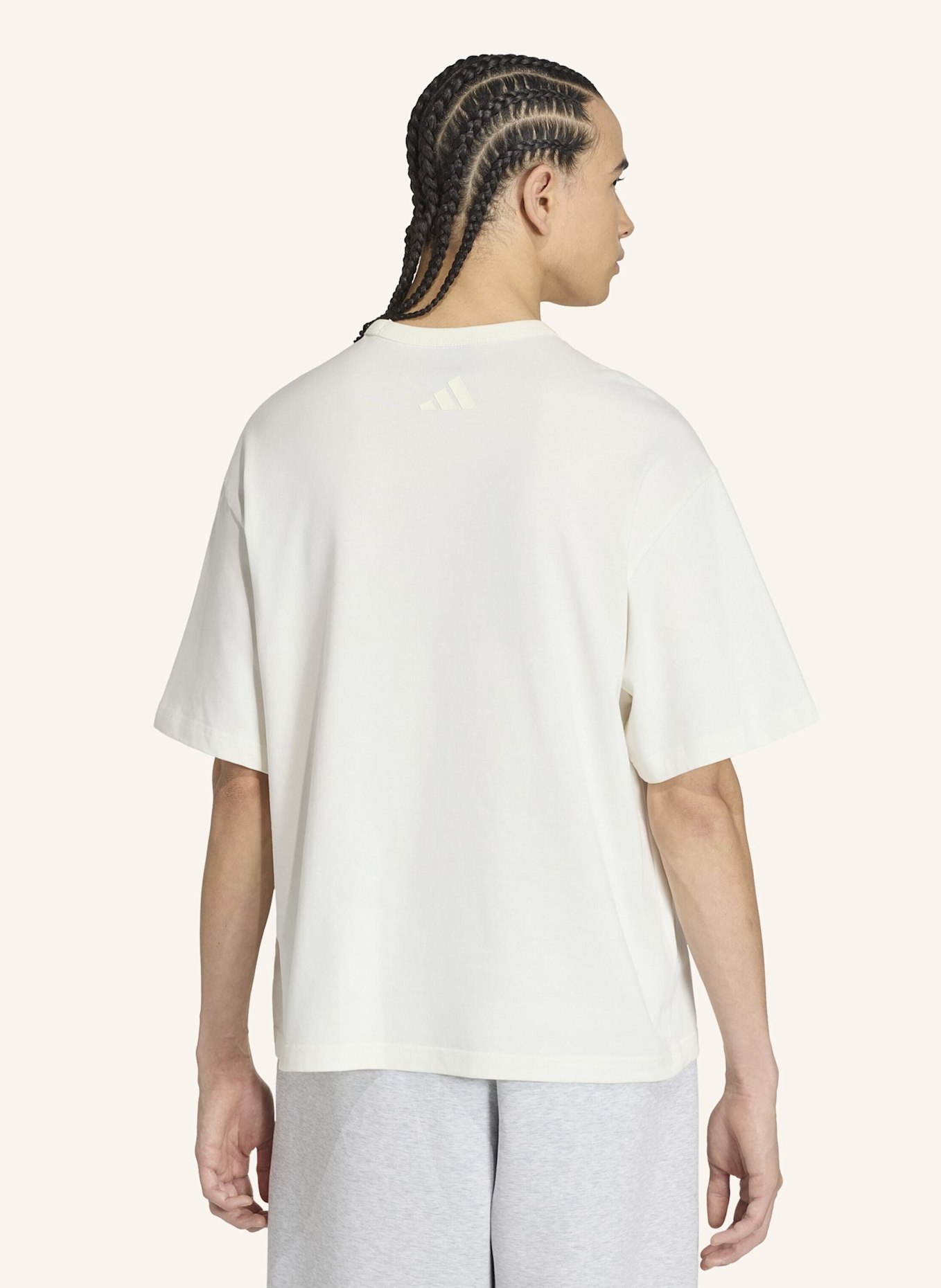 adidas SOFT LUX GRAFIK T-SHIRT: WEISS