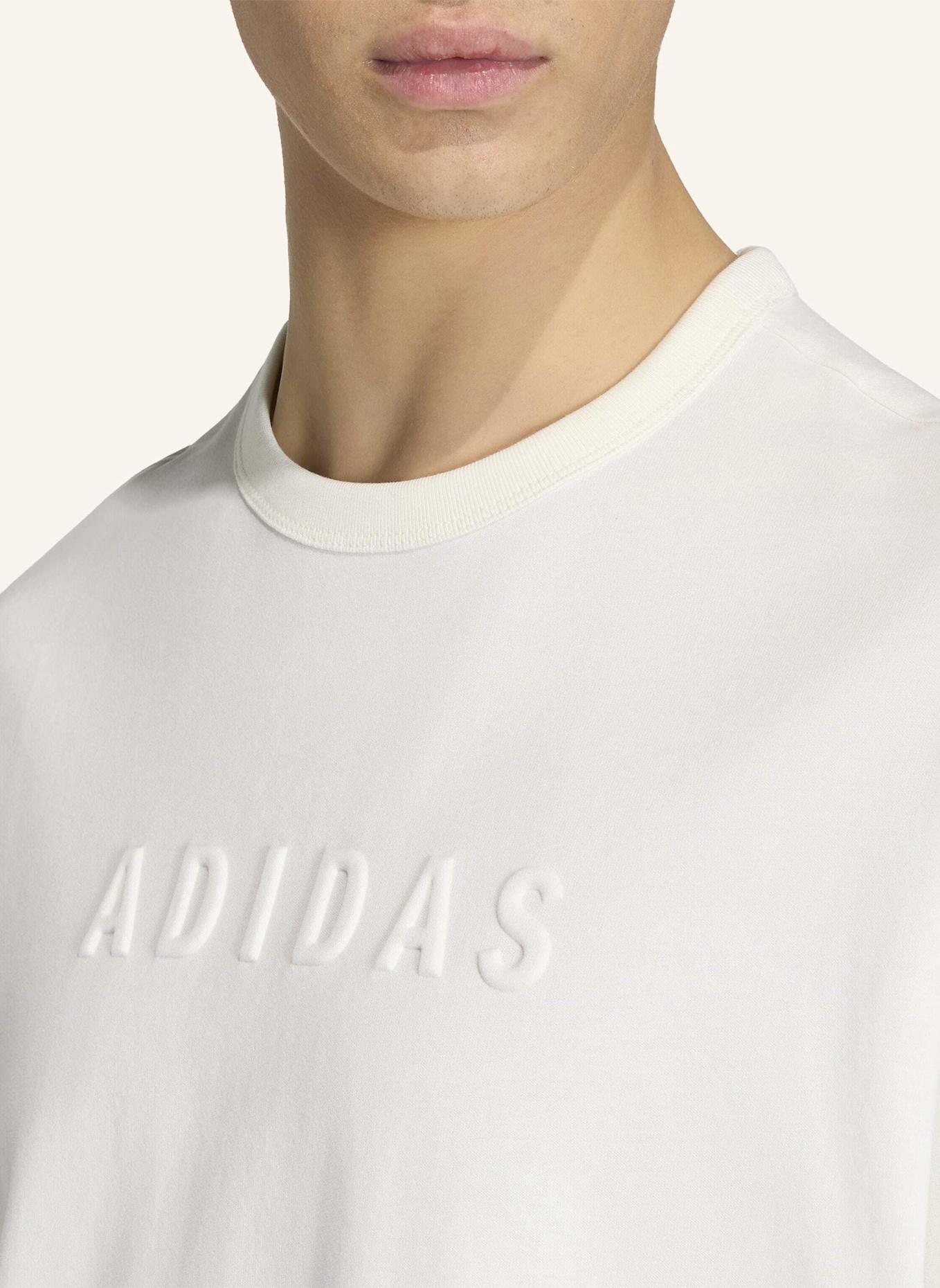 adidas SOFT LUX GRAFIK T-SHIRT: WEISS