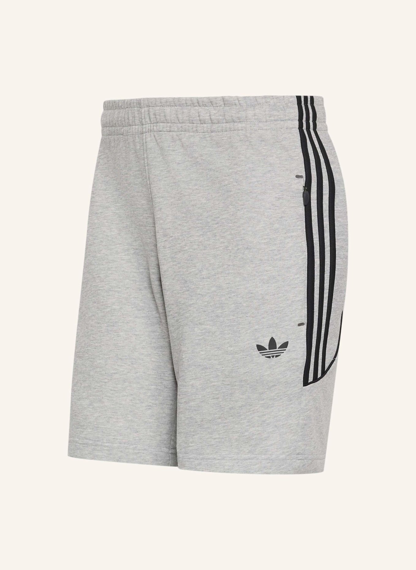 adidas Originals SPACER TEAMGEIST 26 CUTLINE SHORTS: GRAU