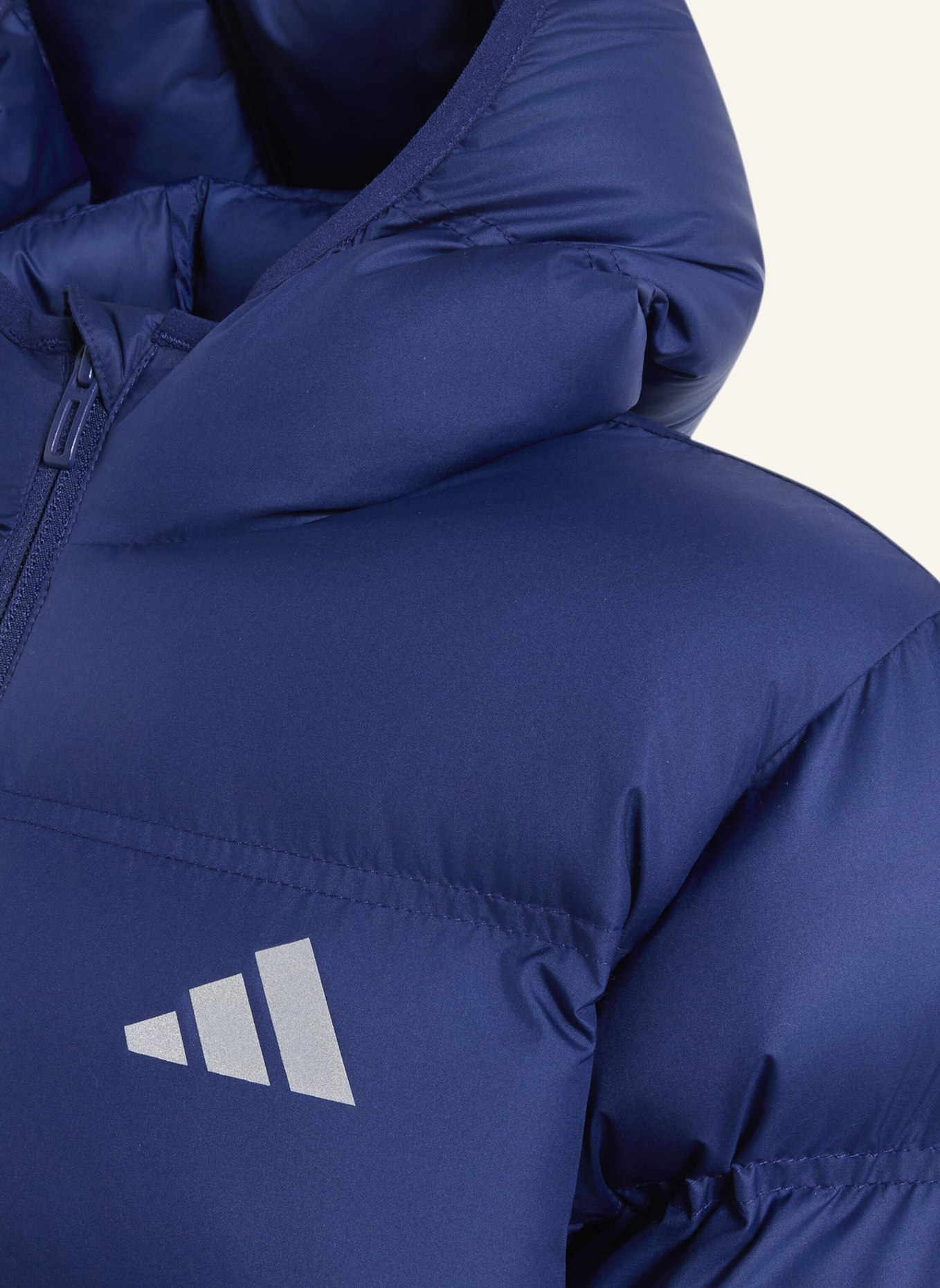 adidas JACKE, KUNSTDAUNEN: BLAU