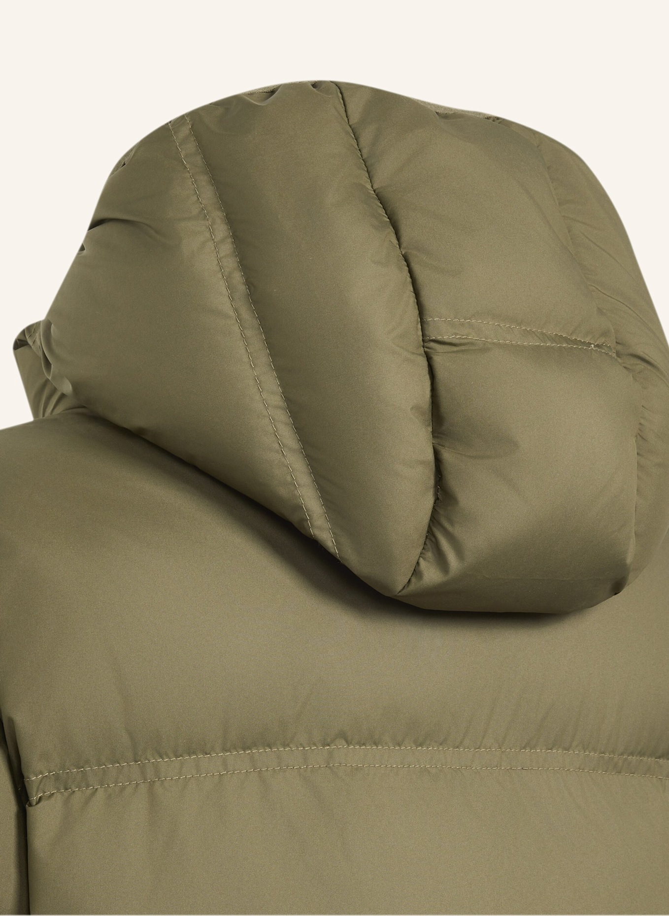 adidas JACKE, KUNSTDAUNEN: GRÜN/ SILBER