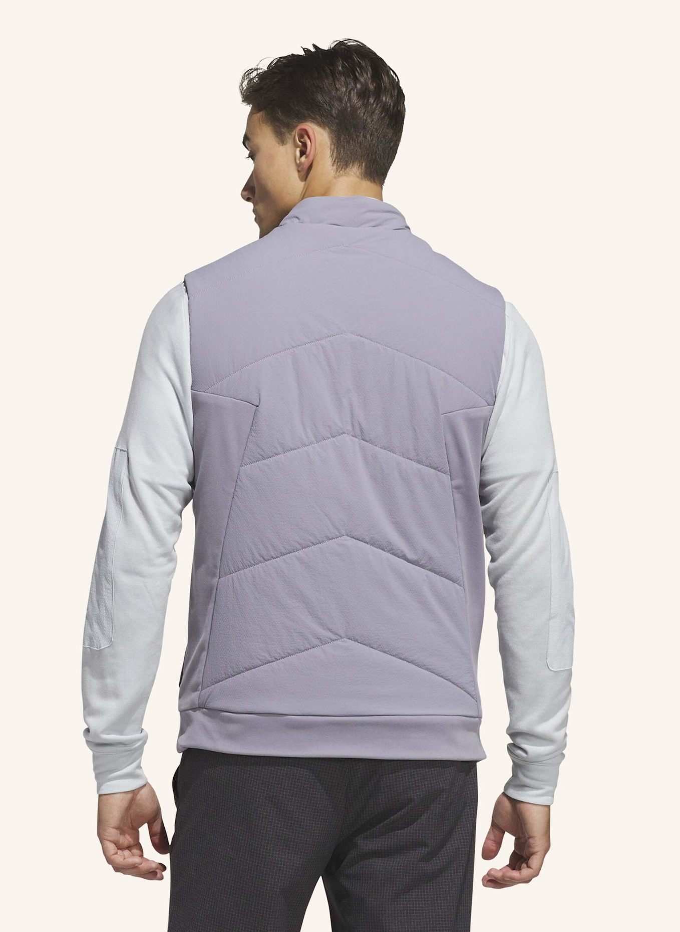 adidas ULTIMATE365+ COURSE CONTROL WESTE, ABGESTEPPT: GRAU