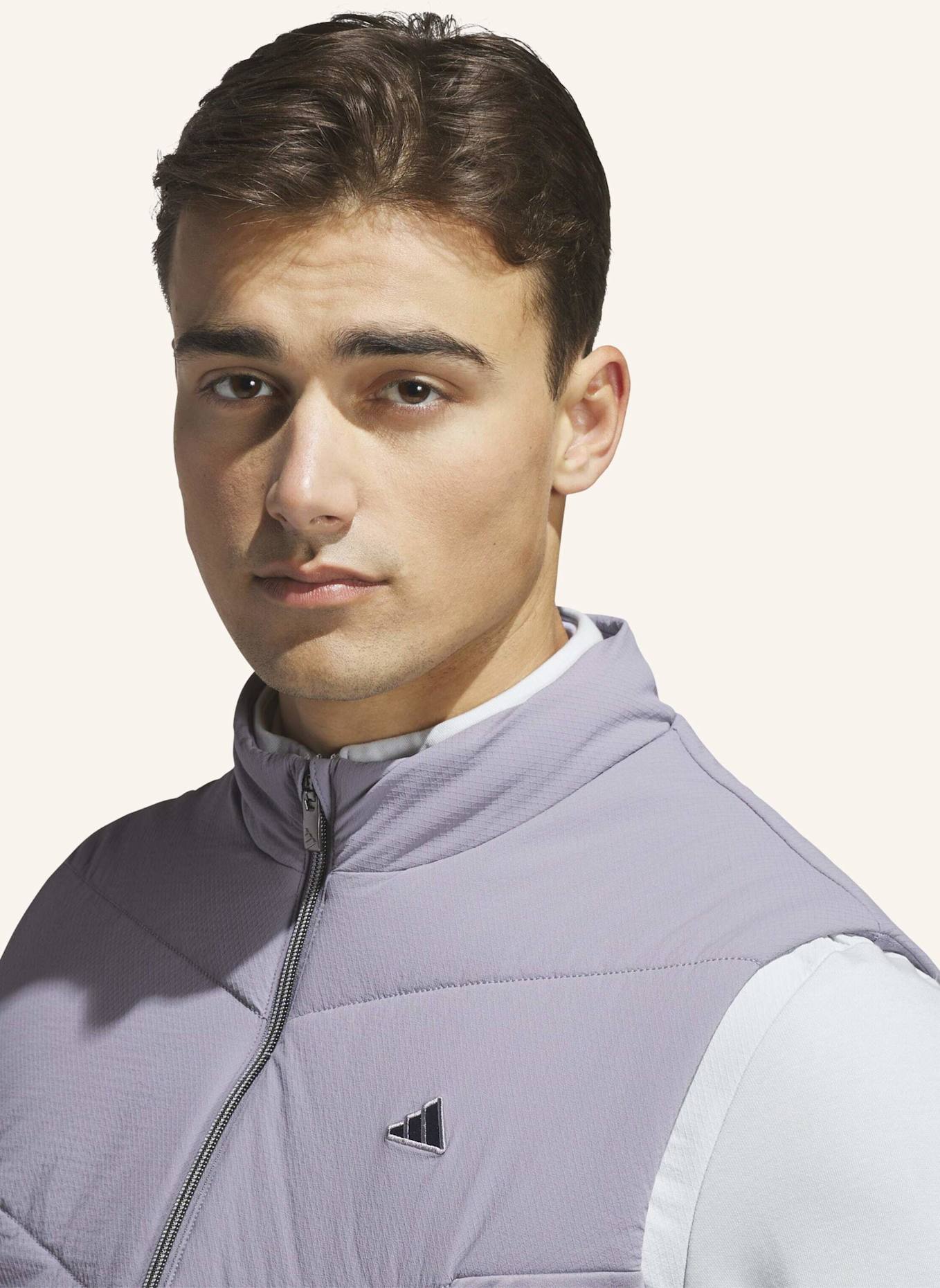 adidas ULTIMATE365+ COURSE CONTROL WESTE, ABGESTEPPT: GRAU
