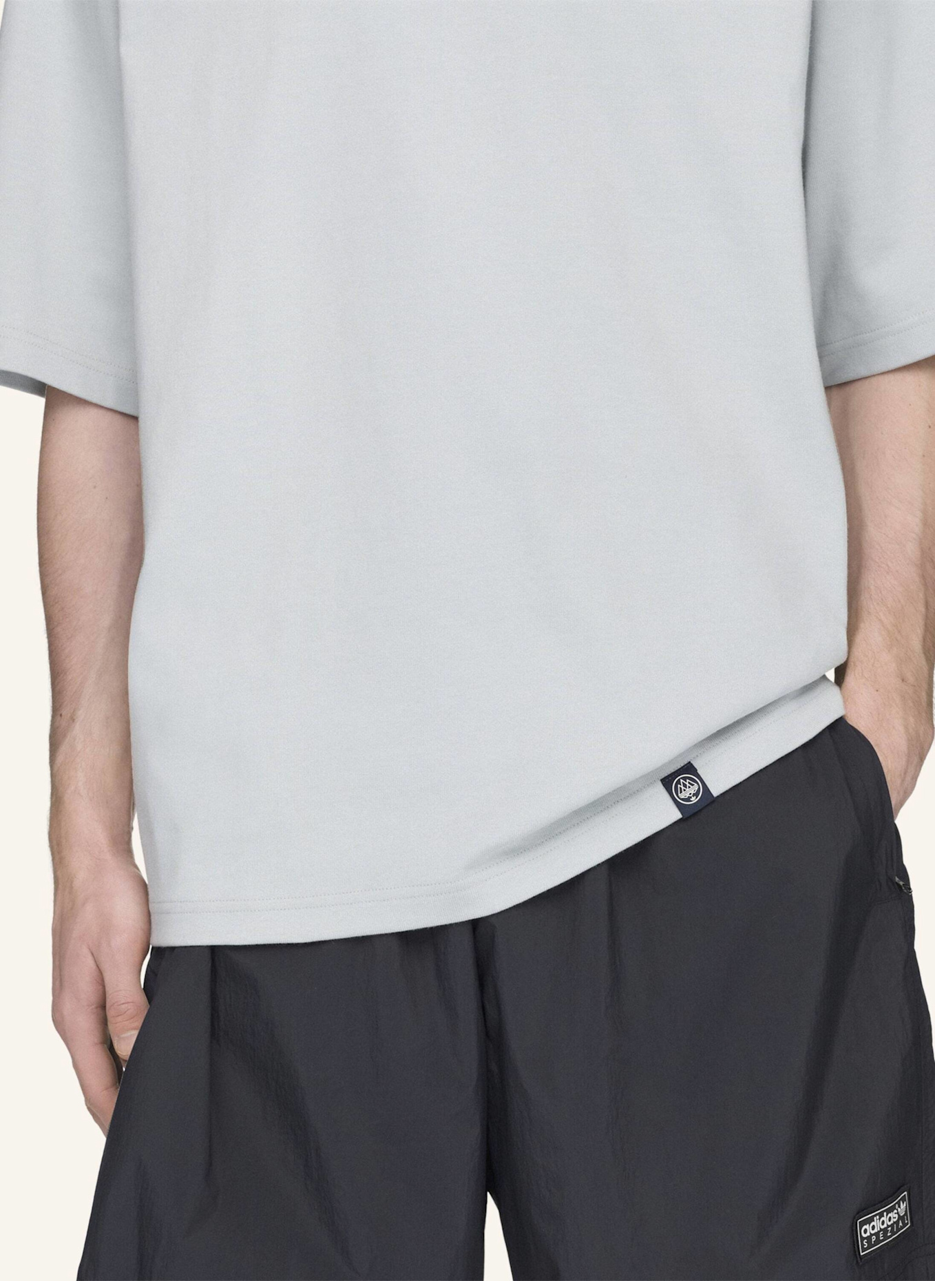 adidas Originals MOD SPZL T-SHIRT: GRAU
