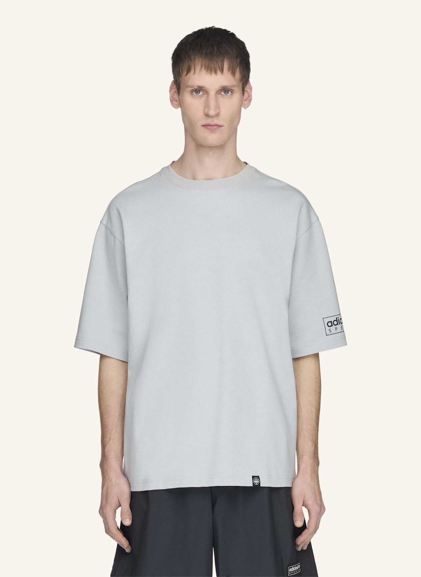 adidas Originals MOD SPZL T-SHIRT: GRAU