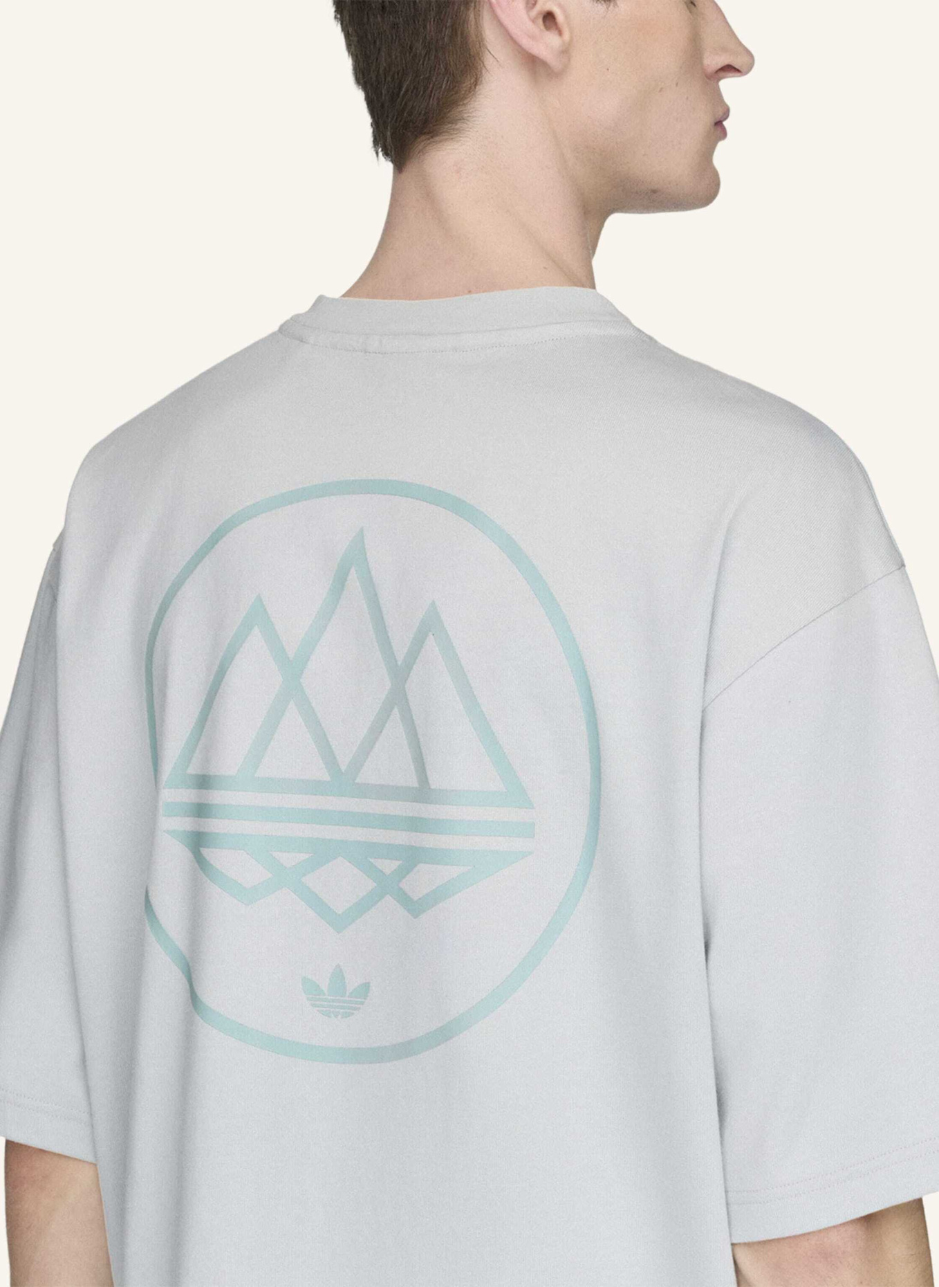adidas Originals MOD SPZL T-SHIRT: GRAU