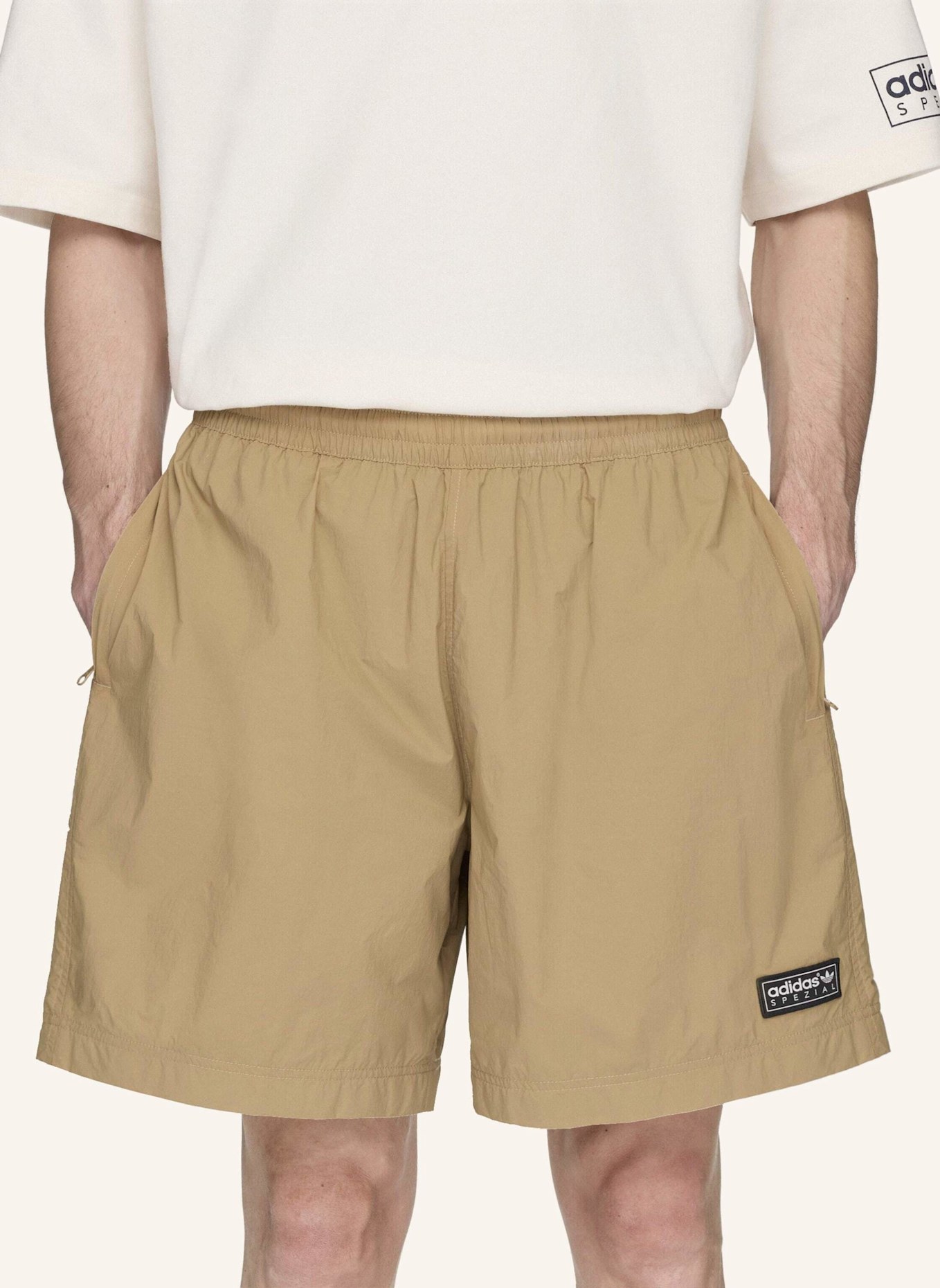 adidas Originals HUDSWELL SPZL SHORTS: BRAUN