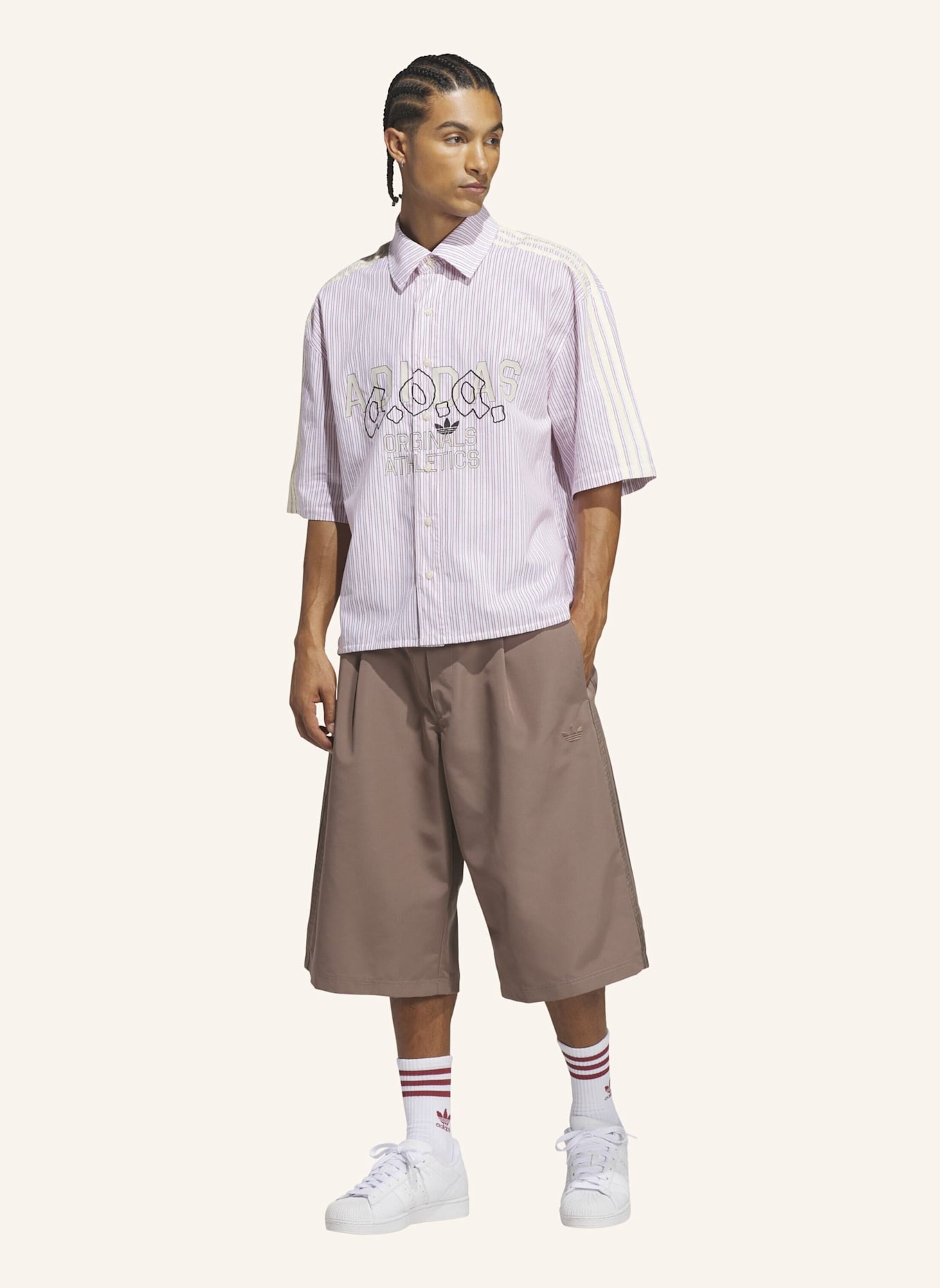 adidas Originals ORIGINALS SHORTS, GEWEBT: BRAUN