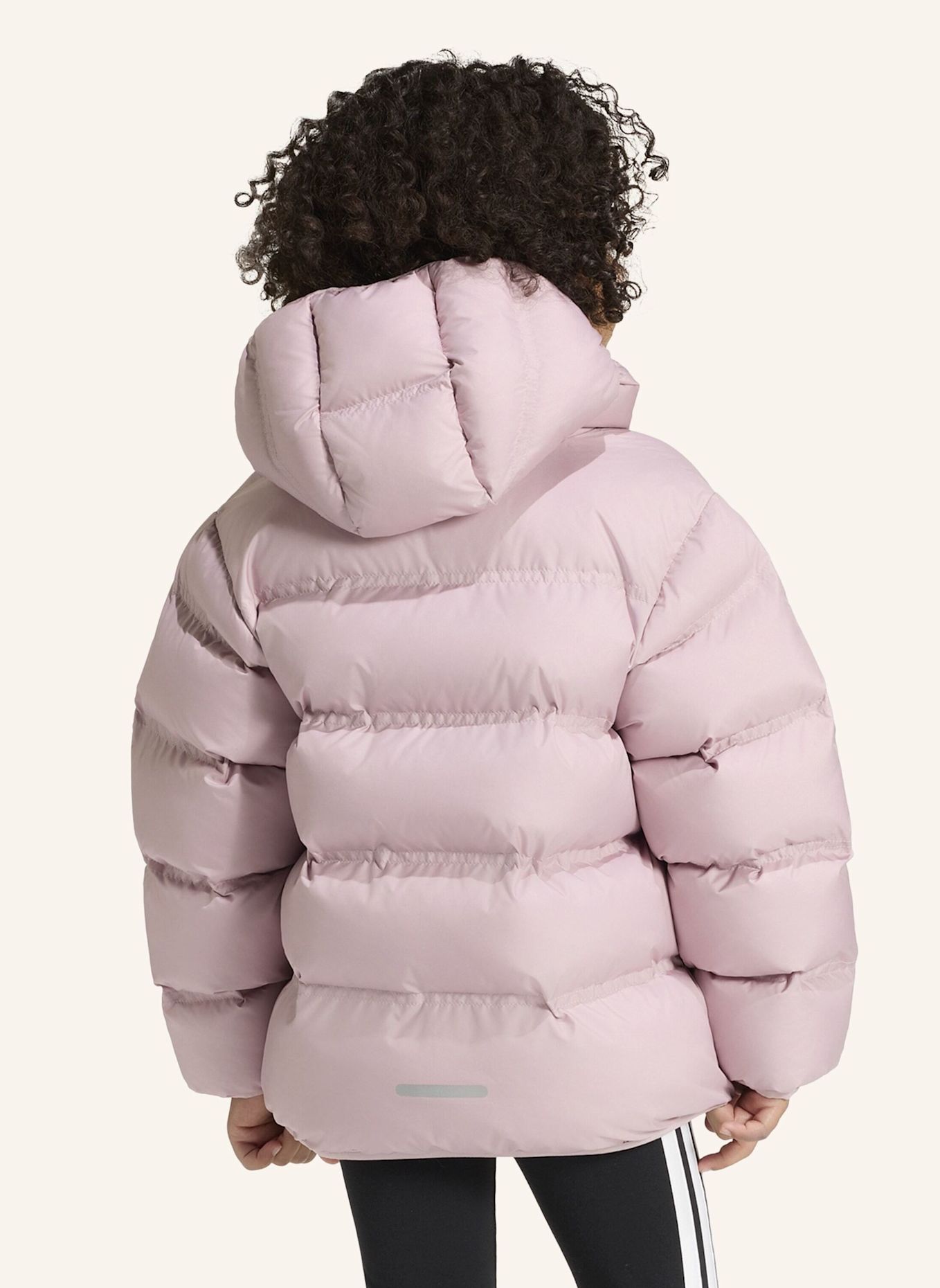 adidas JACKE, KUNSTDAUNEN: SILBER