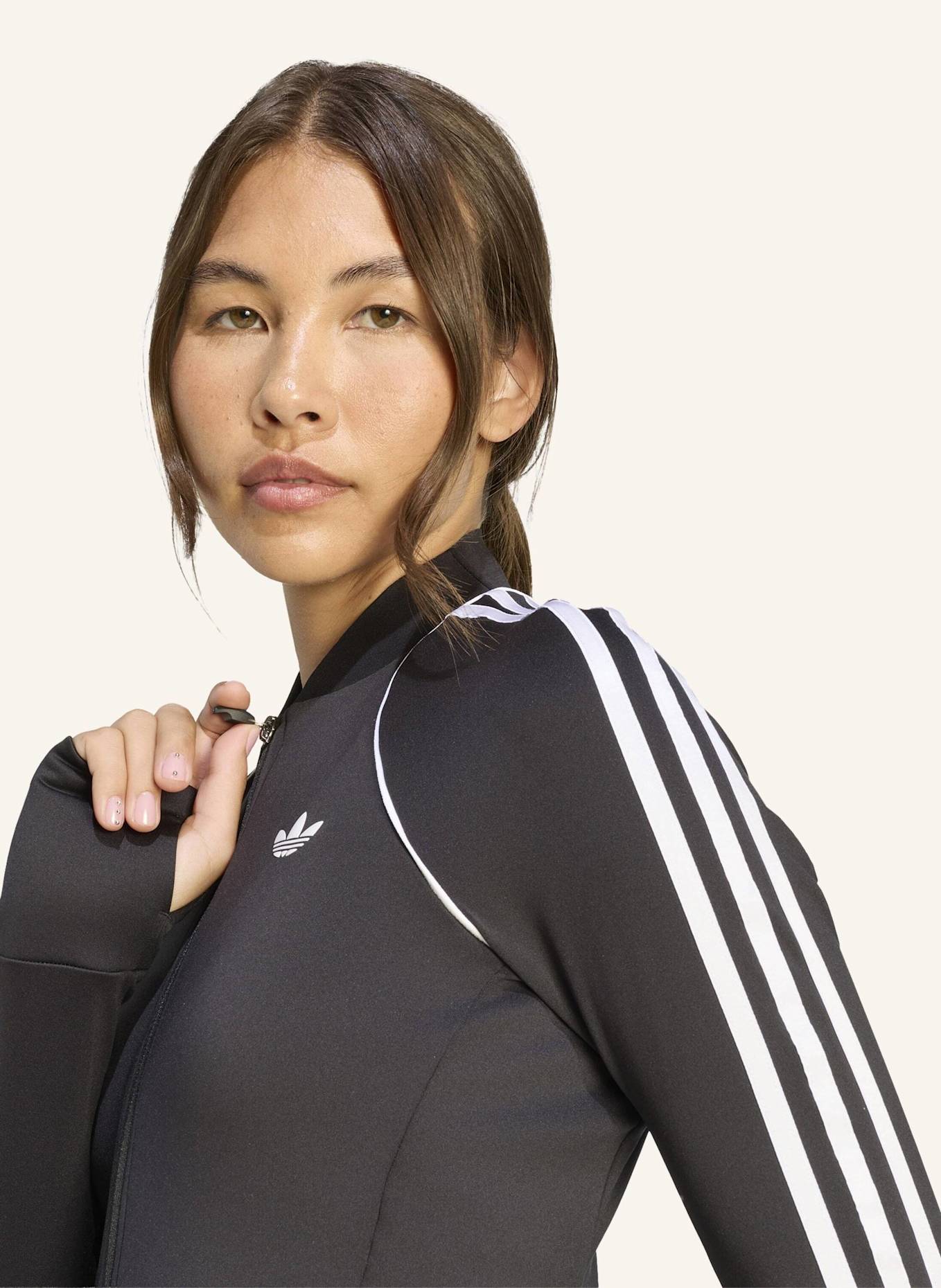 adidas Originals ADIDAS ORIGINALS SPORT SST MIDLAYER HEMD: SCHWARZ