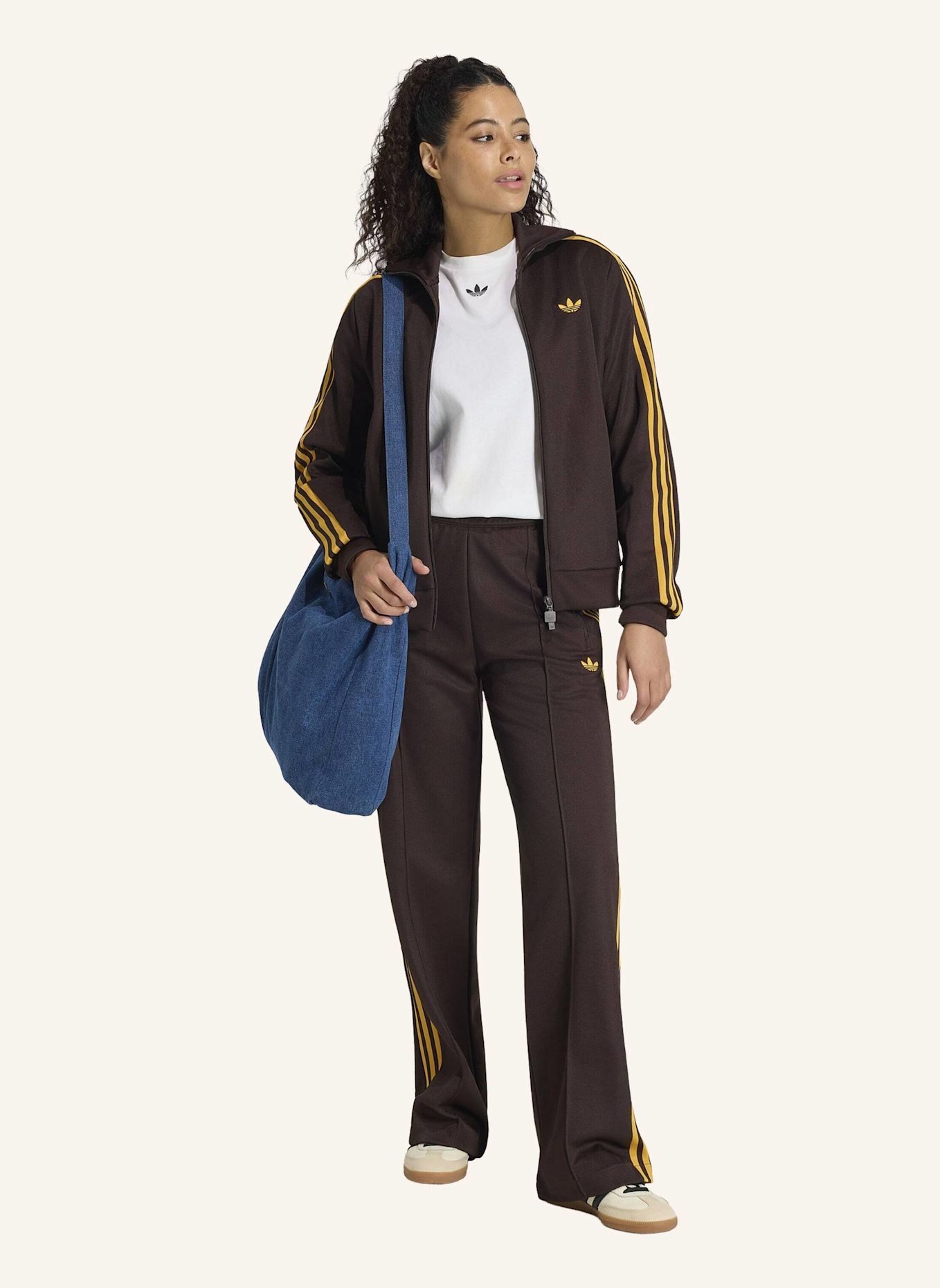 adidas Originals CLASSIC ORIGINALS JACKE: BRAUN/ GELB