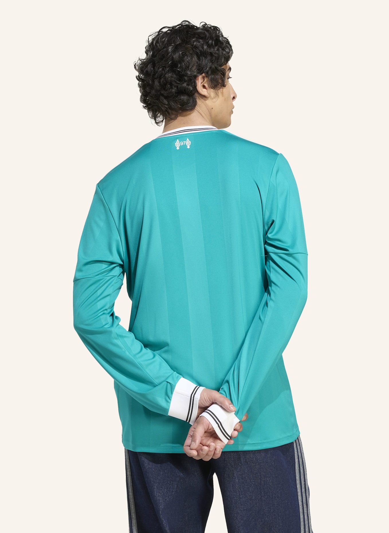 adidas LIVERPOOL FC 25/26 LANGARM AUSWEICHTRIKOT: GRÜN
