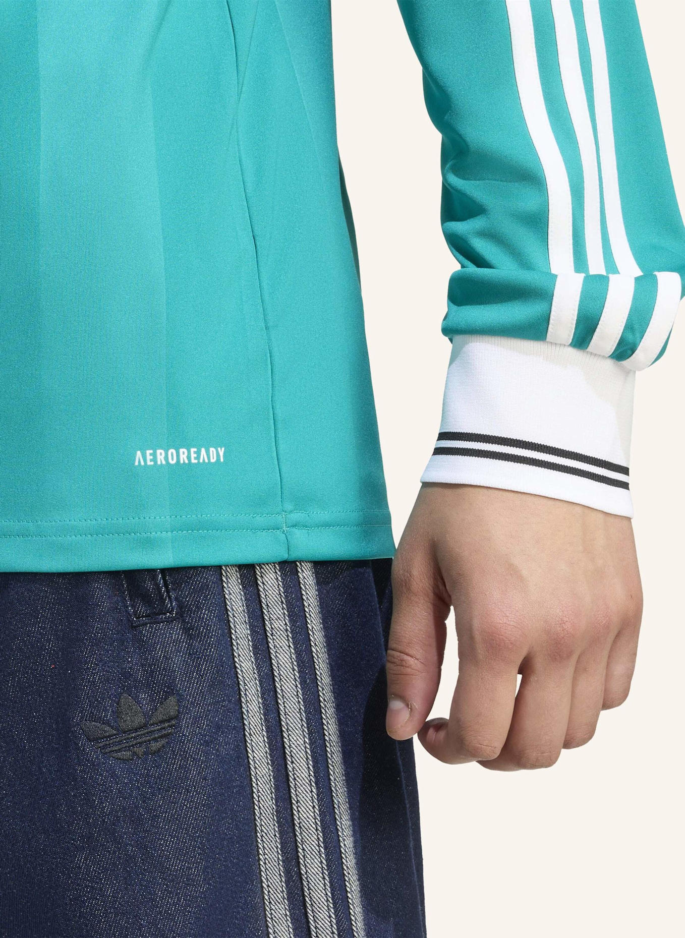 adidas LIVERPOOL FC 25/26 LANGARM AUSWEICHTRIKOT: GRÜN