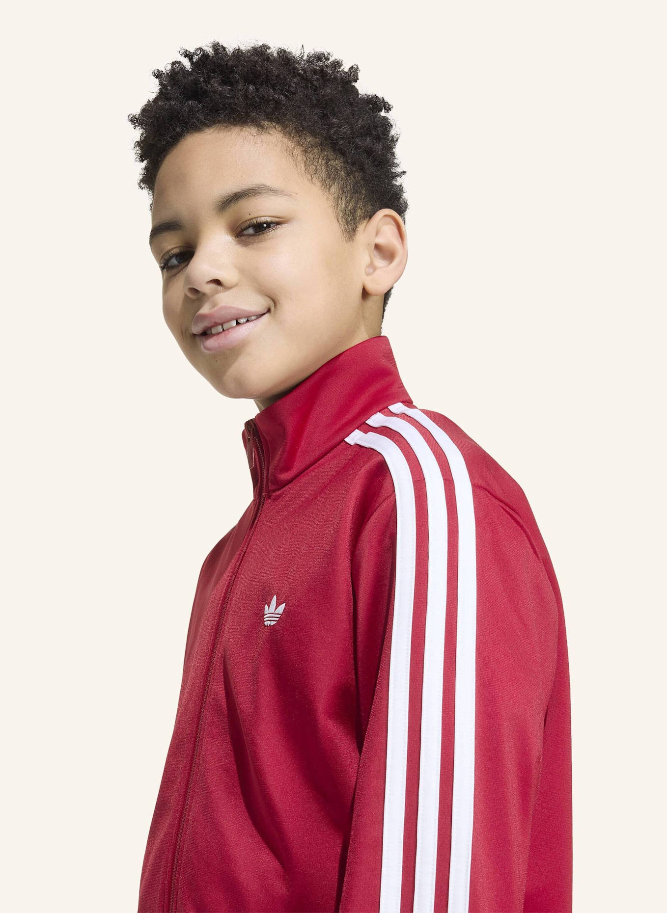 adidas Originals Trainingsjacke FIREBIRD mit Galonstreifen: ROT