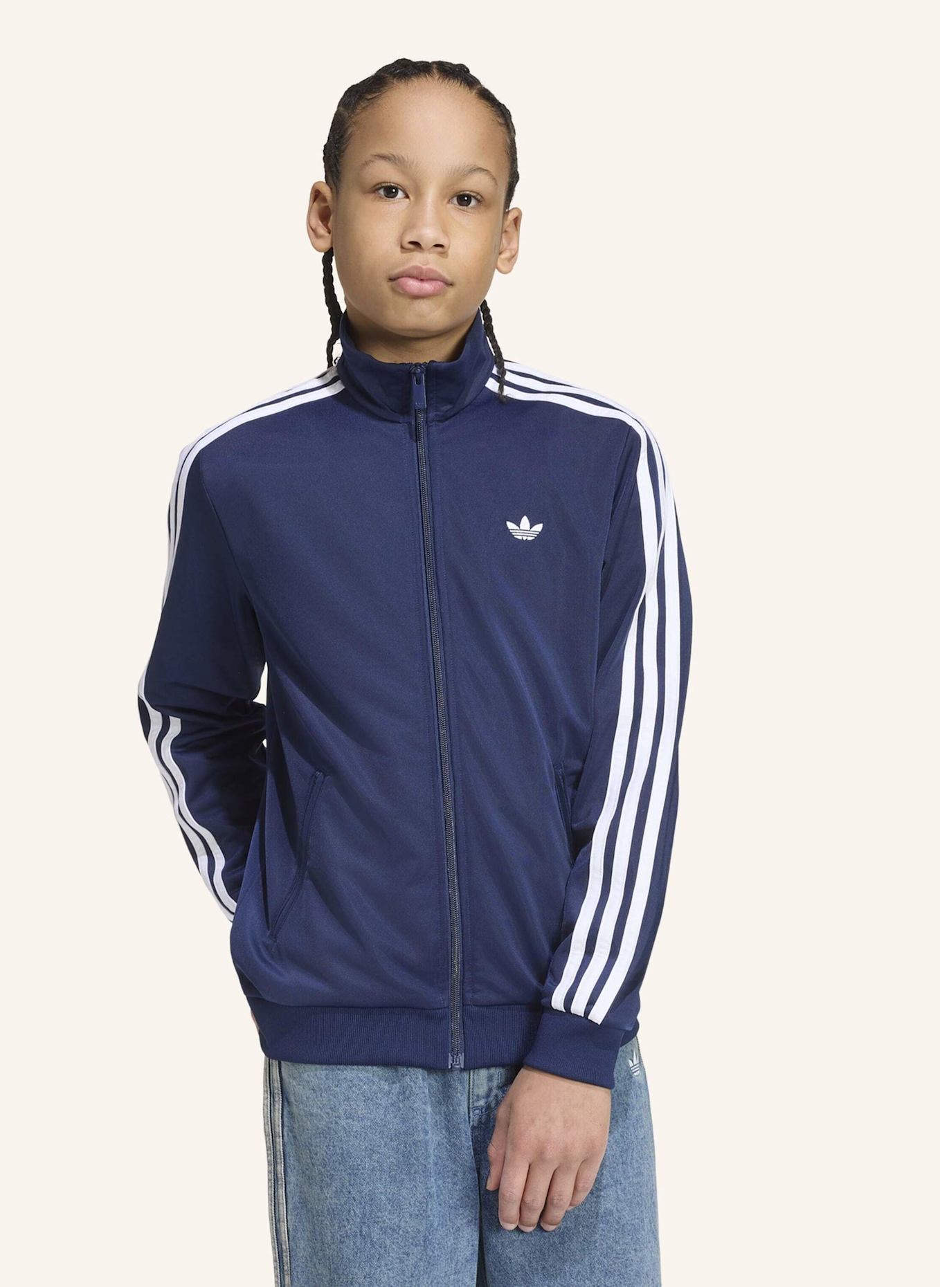 adidas Originals Trainingsjacke FIREBIRD mit Galonstreifen: BLAU