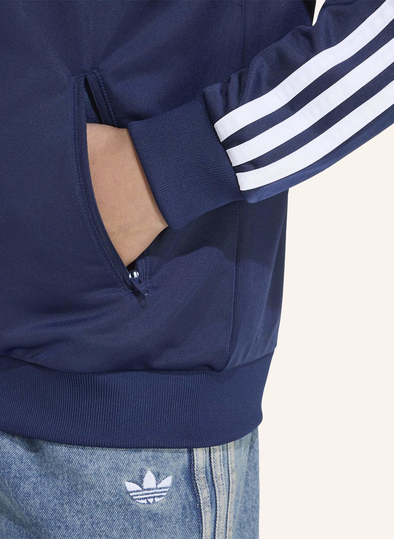 adidas Originals Trainingsjacke FIREBIRD mit Galonstreifen: BLAU