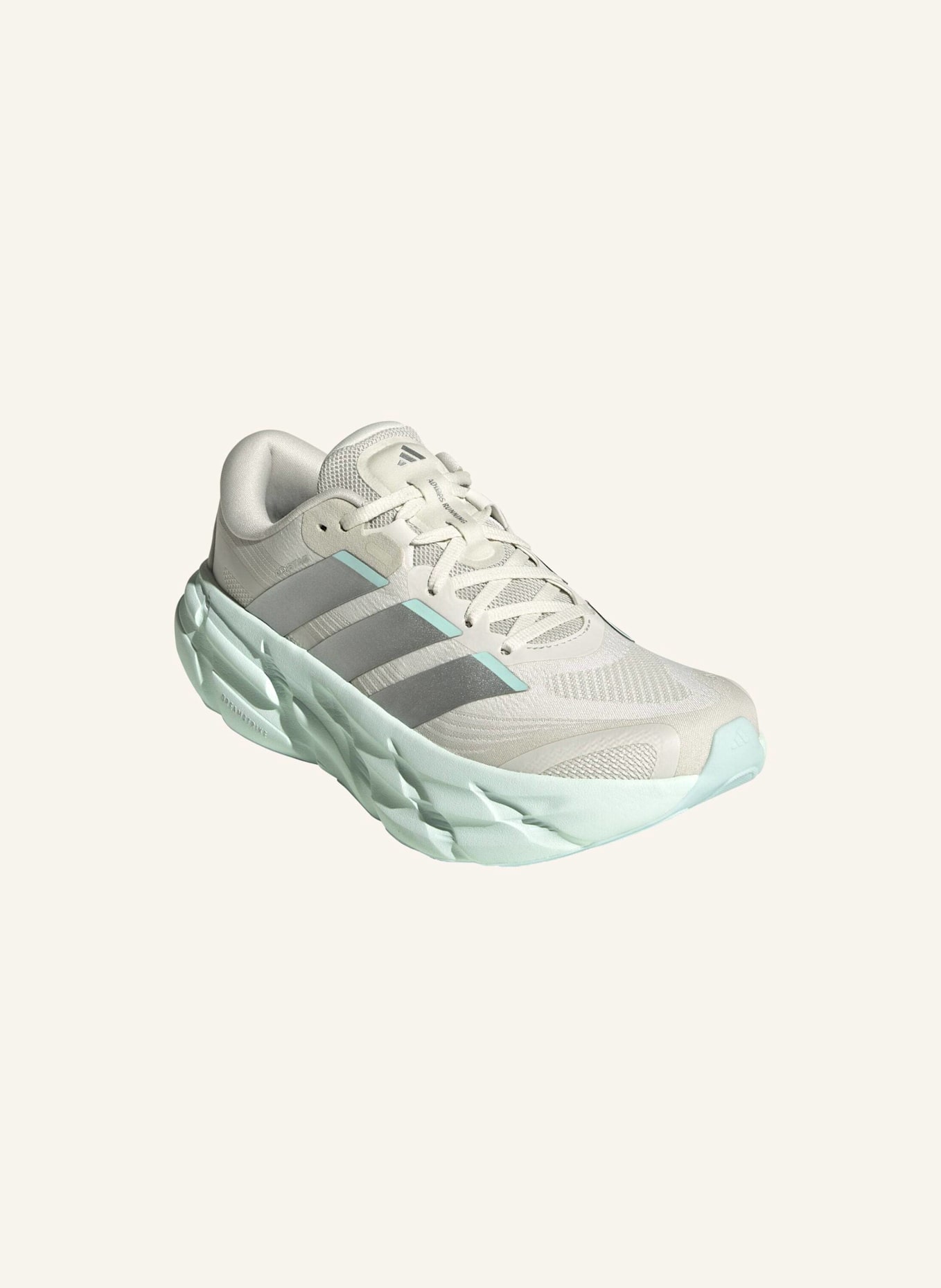 adidas ADISTAR 5 LAUFSCHUH: GRAU/ SILBER/ GRÜN