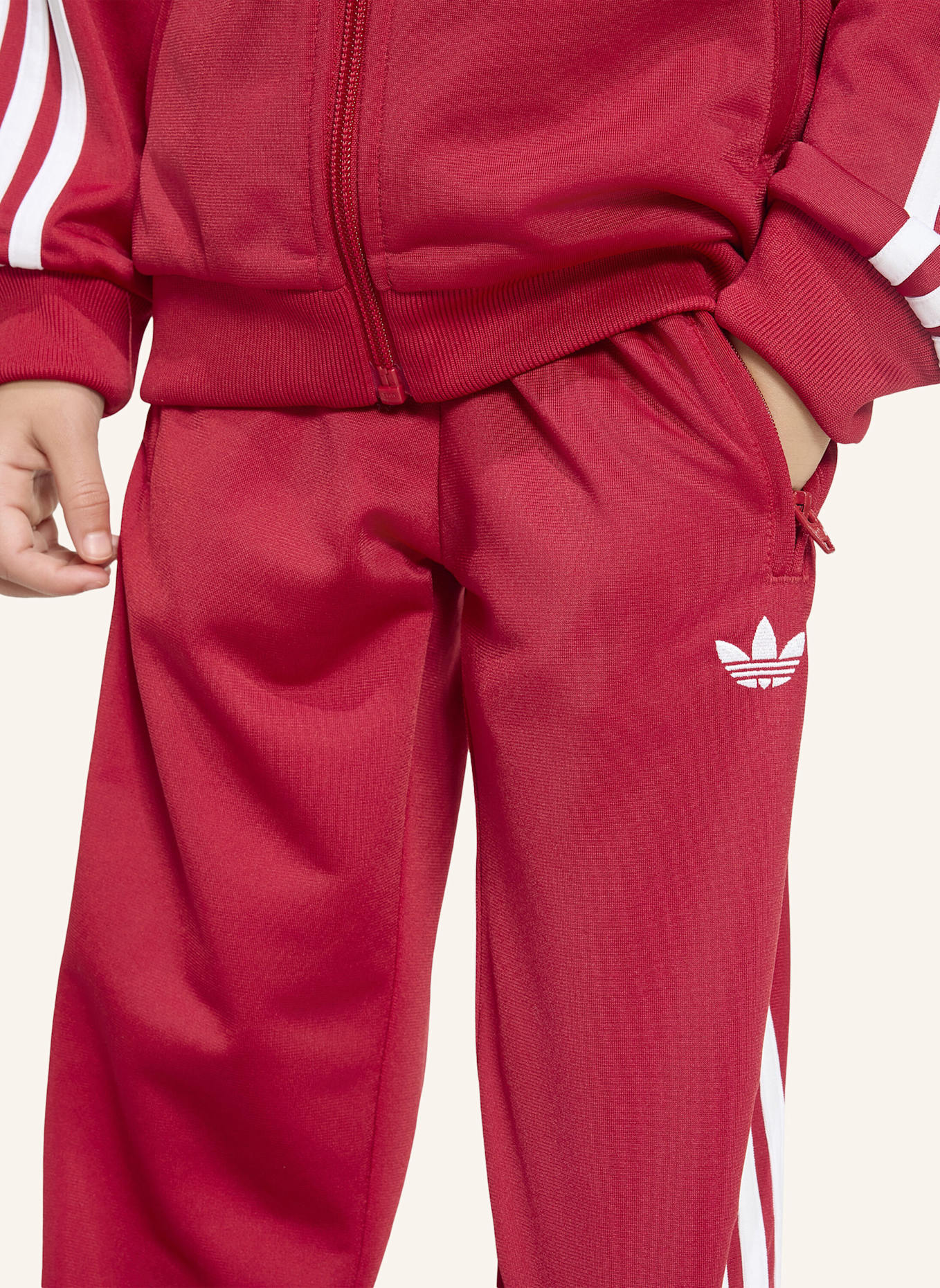 adidas Originals FIREBIRD TRAININGSANZUG: ROT