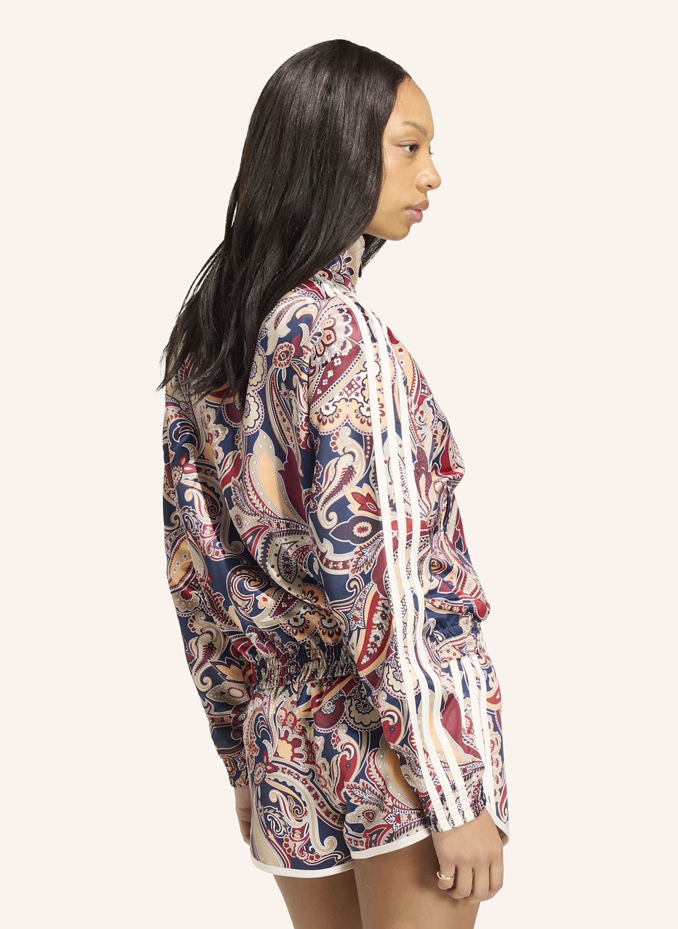 adidas Originals ADIDAS LIBERTY LONDON FIREBIRD SATIN ORIGINALS JACKE: BLAU