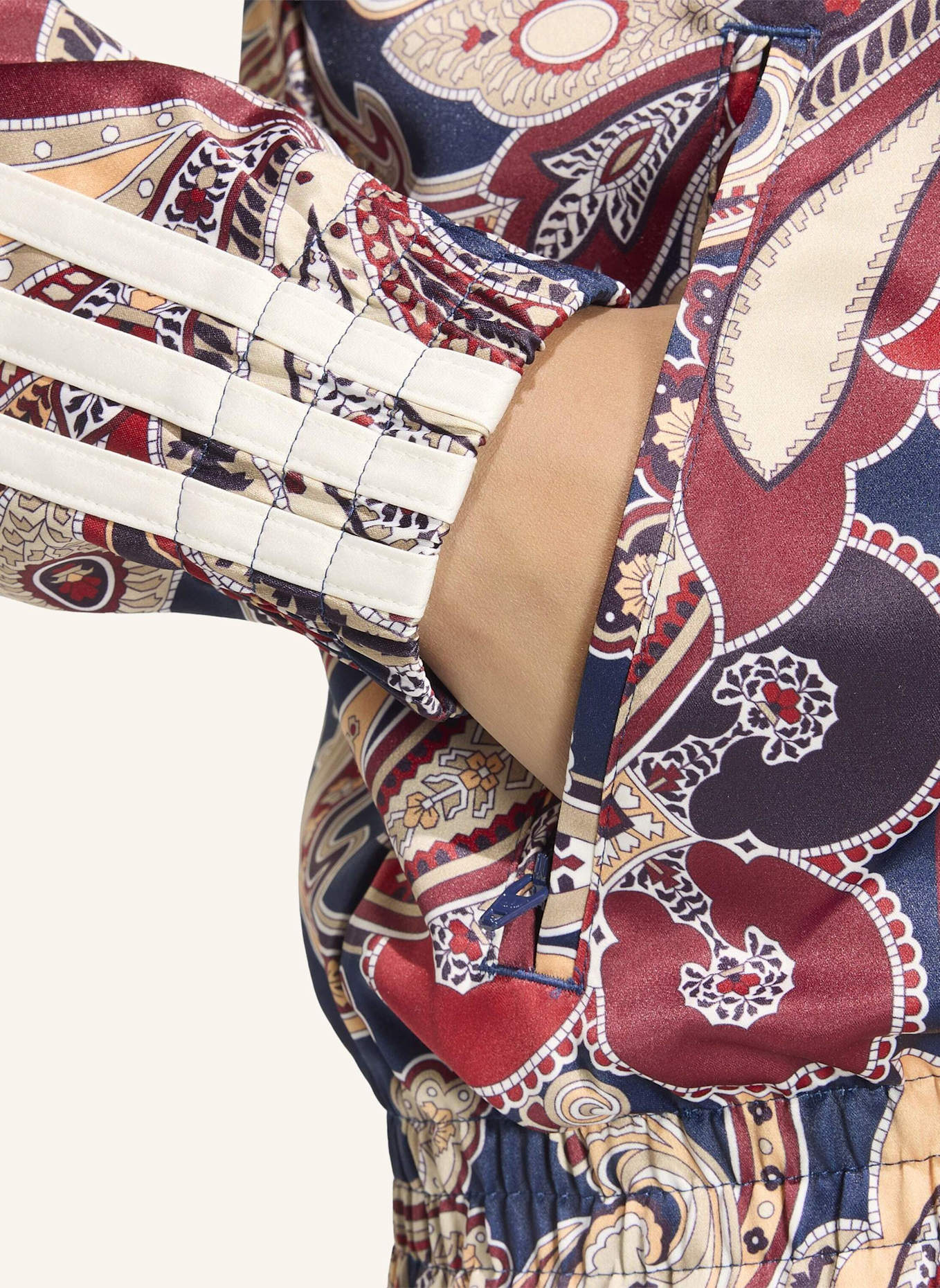 adidas Originals ADIDAS LIBERTY LONDON FIREBIRD SATIN ORIGINALS JACKE: BLAU