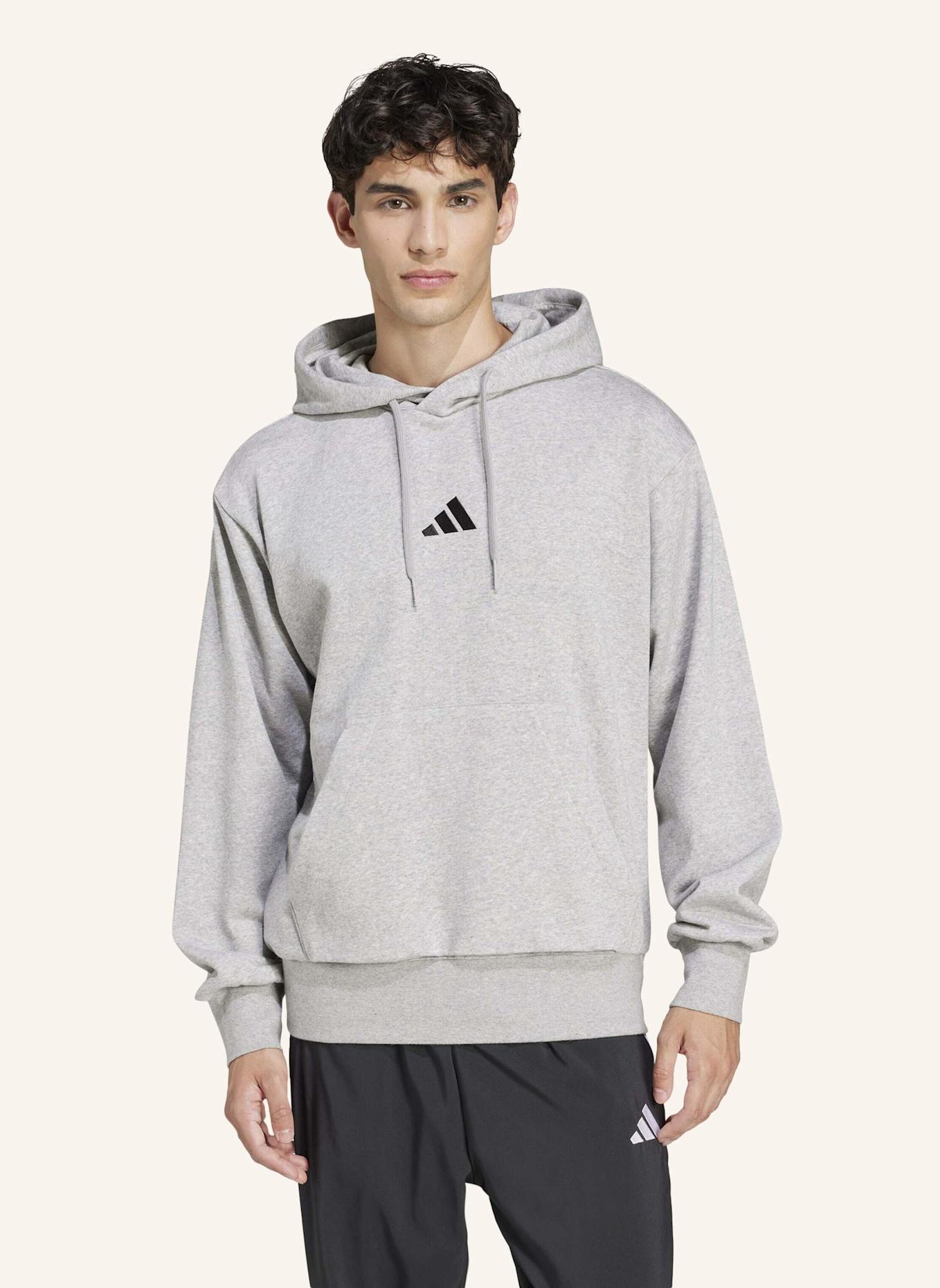 adidas ESSENTIALS FEELCOZY HOODIE: SCHWARZ
