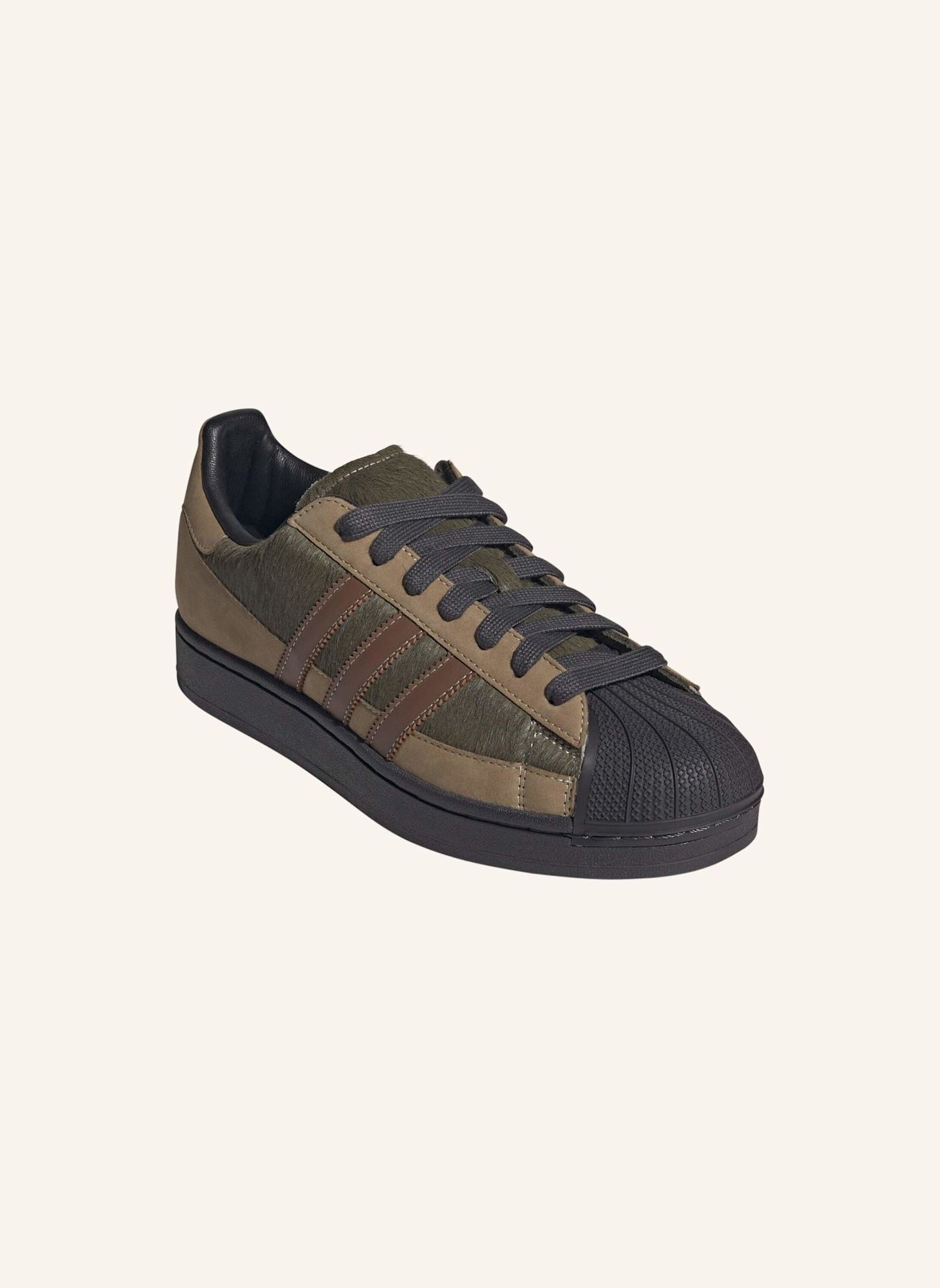 adidas Originals SUPERSTAR II MG SCHUH: BLAU/ BRAUN/ SCHWARZ