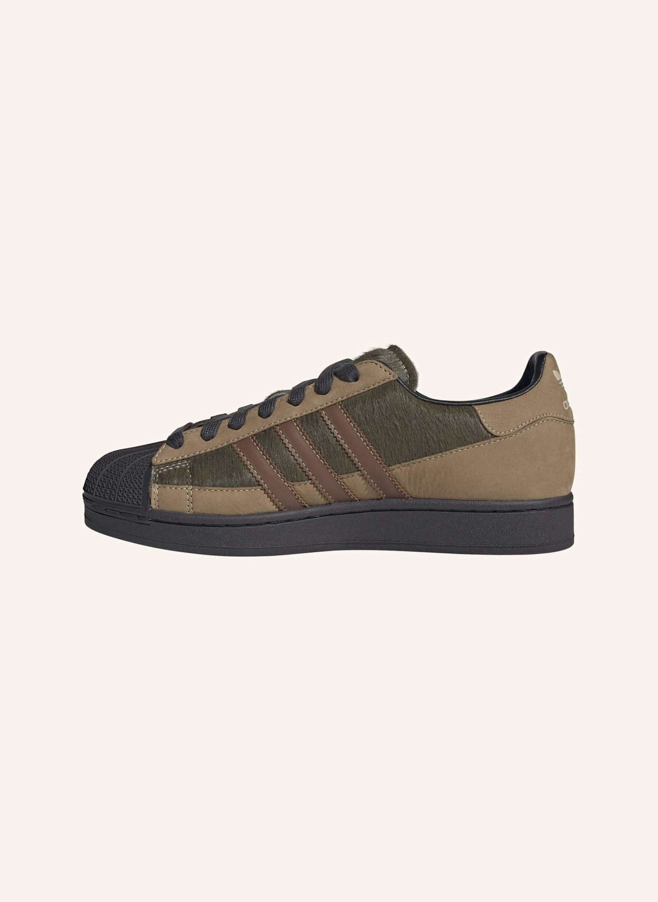 adidas Originals SUPERSTAR II MG SCHUH: BLAU/ BRAUN/ SCHWARZ