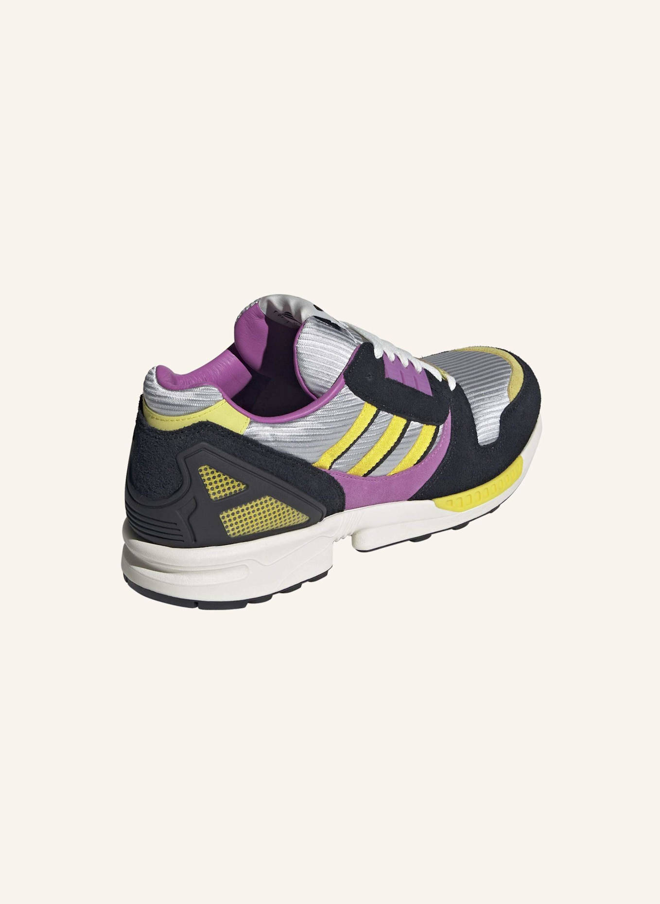 adidas Originals ZX 8000 MIG SCHUH: SCHWARZ/ LILA/ GELB
