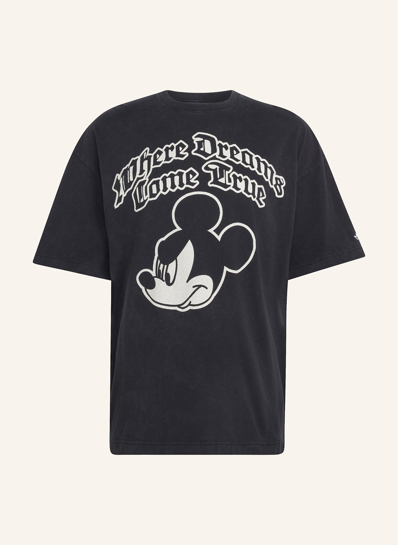 adidas Originals ADIDAS DISNEY MICKY MAUS DREAMS T-SHIRT: SCHWARZ
