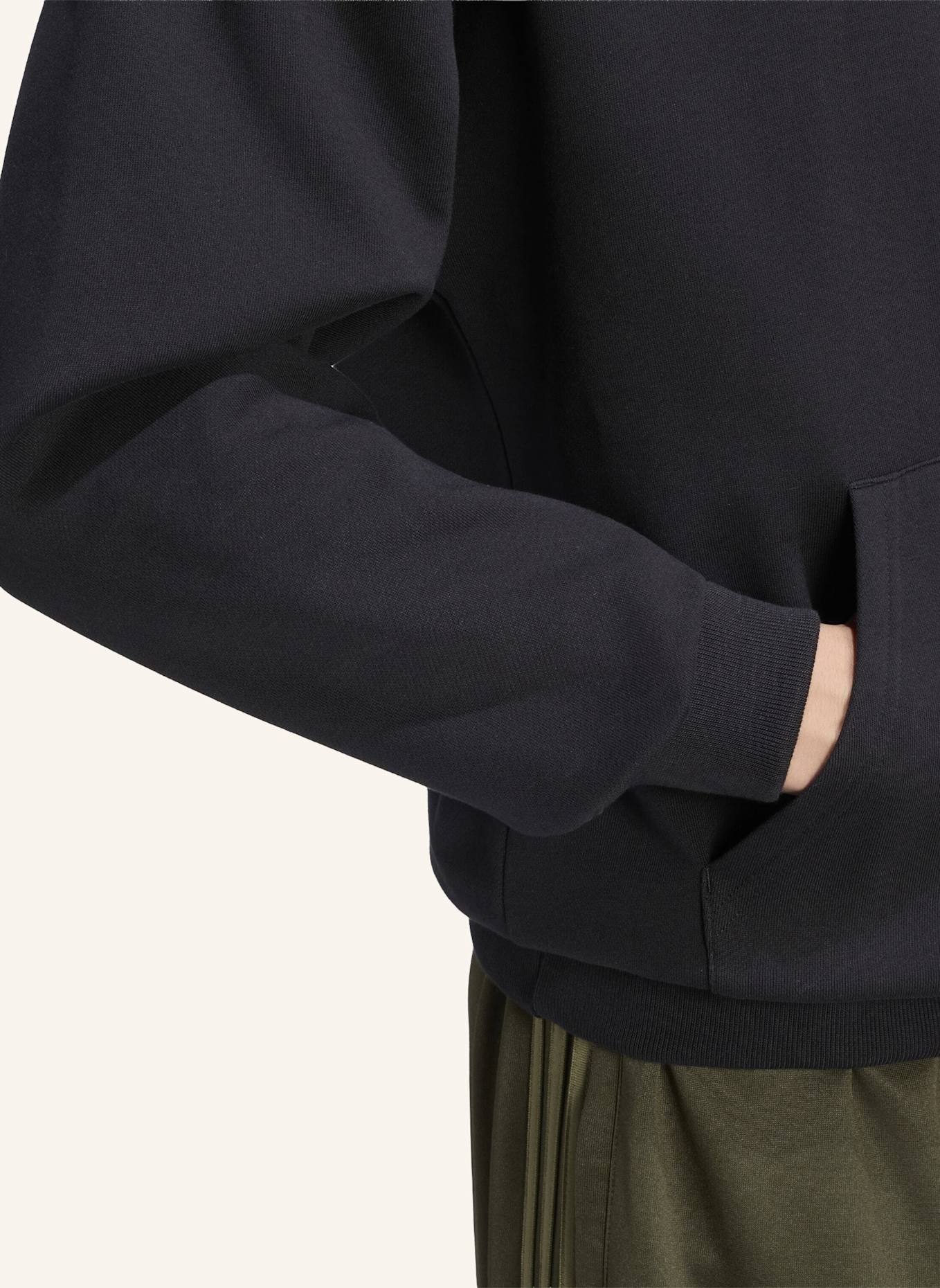 adidas Originals POWDER TONGUE HOODIE: SCHWARZ