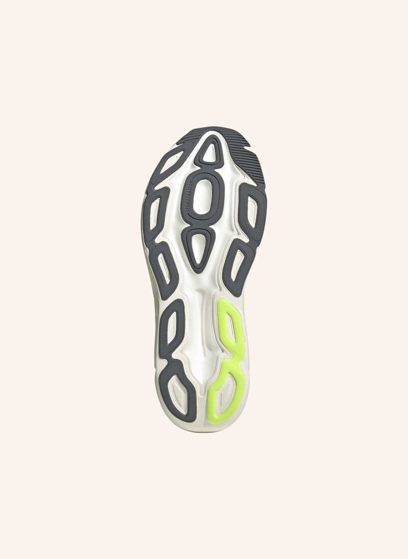 adidas ADISTAR BYD 2 LAUFSCHUH: WEISS/ ORANGE/ GRÜN