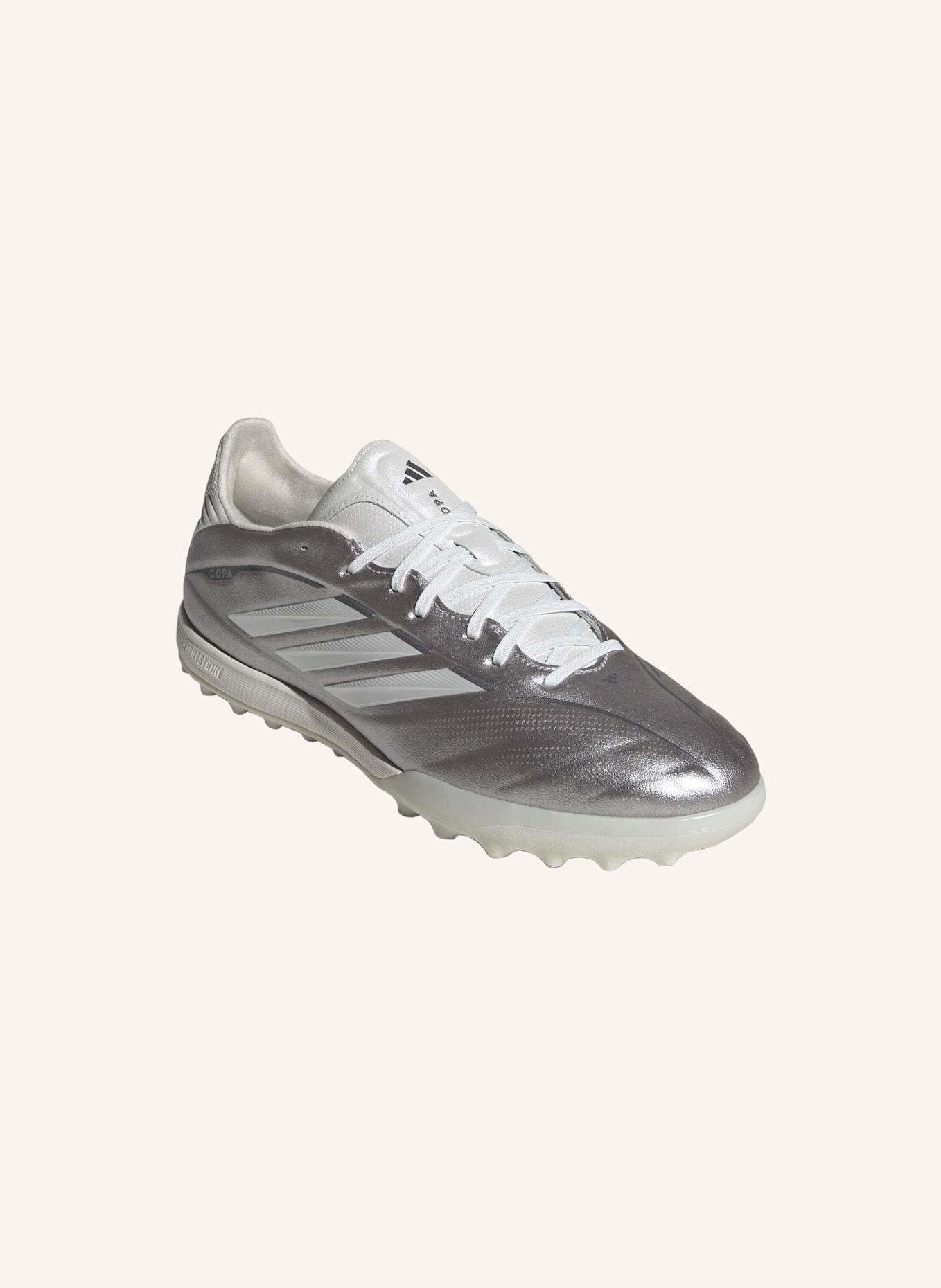 adidas COPA PURE IV PRO TURF FUSSBALLSCHUH: ORANGE/ WEISS/ LILA