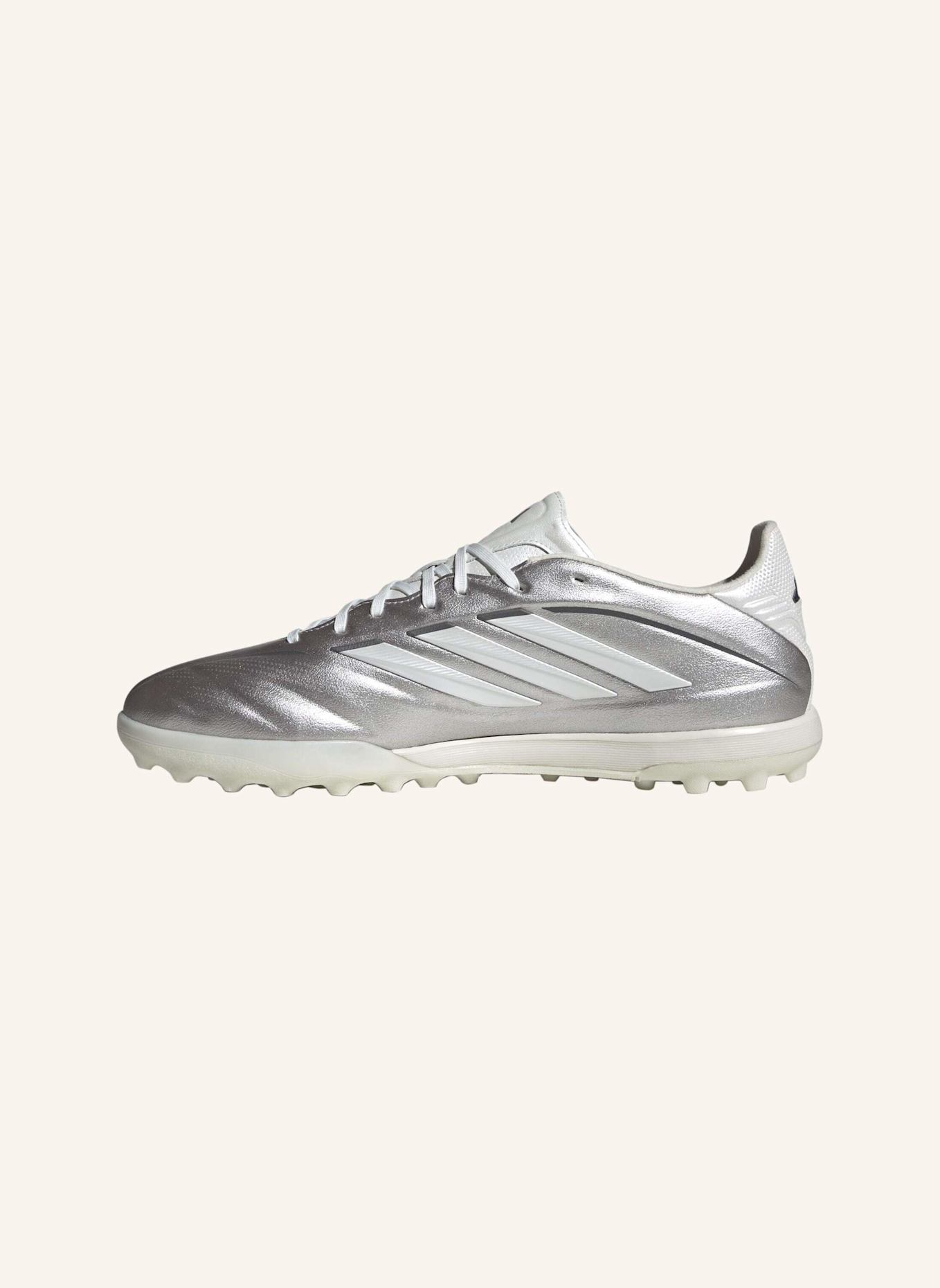 adidas COPA PURE IV PRO TURF FUSSBALLSCHUH: ORANGE/ WEISS/ LILA