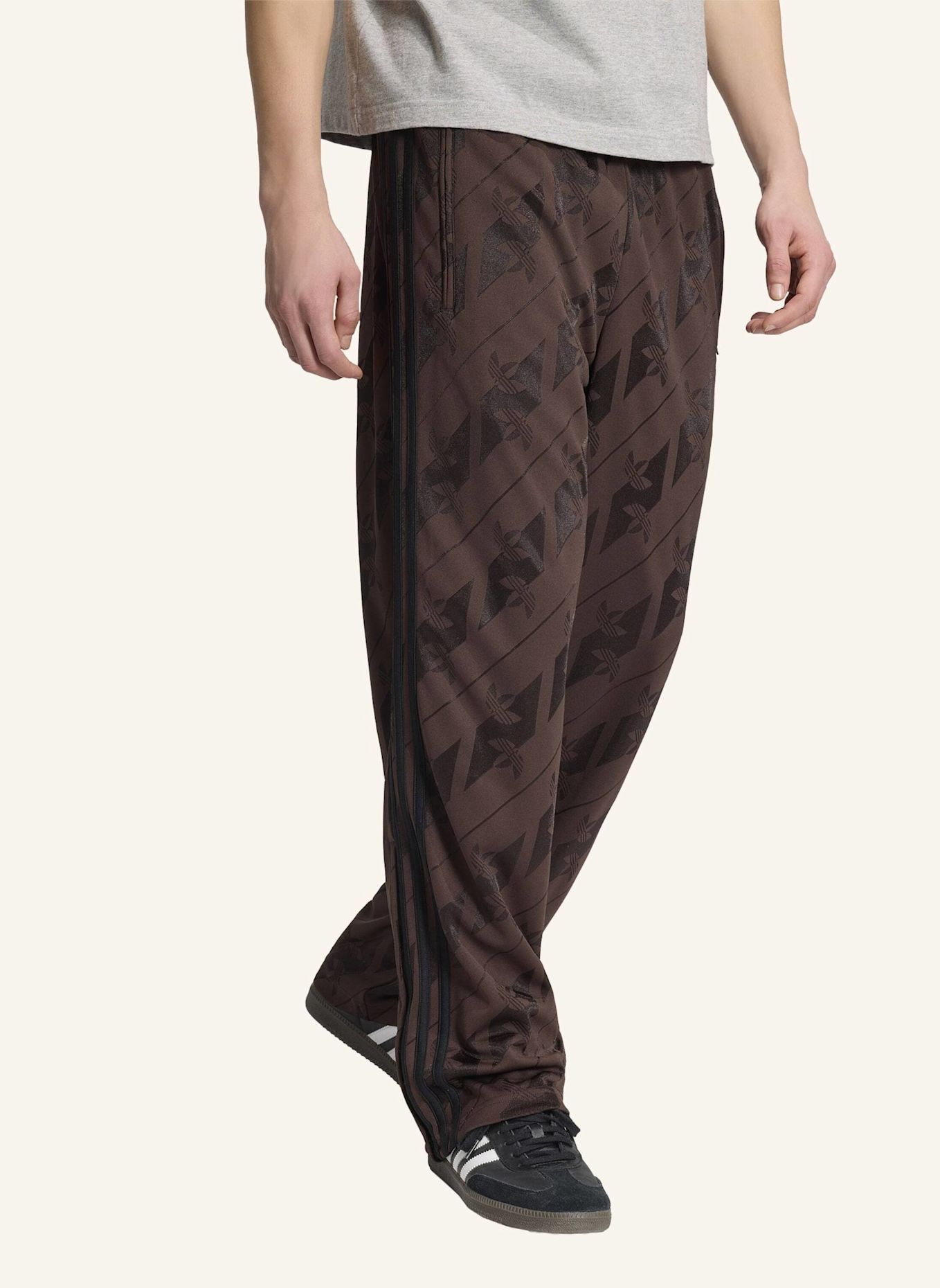 adidas Originals MONOGRAM FIREBIRD TRAININGSHOSE: BRAUN