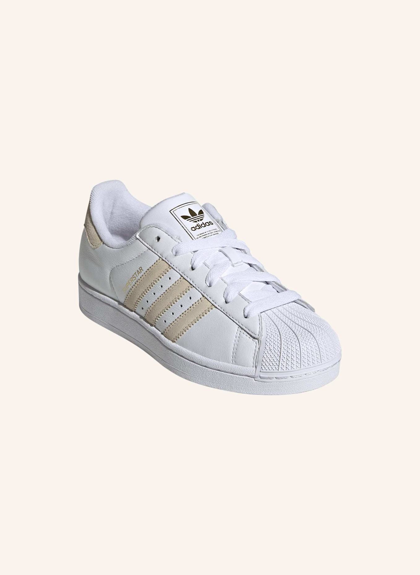 adidas Originals SUPERSTAR II SCHUH: WEISS/ CREME