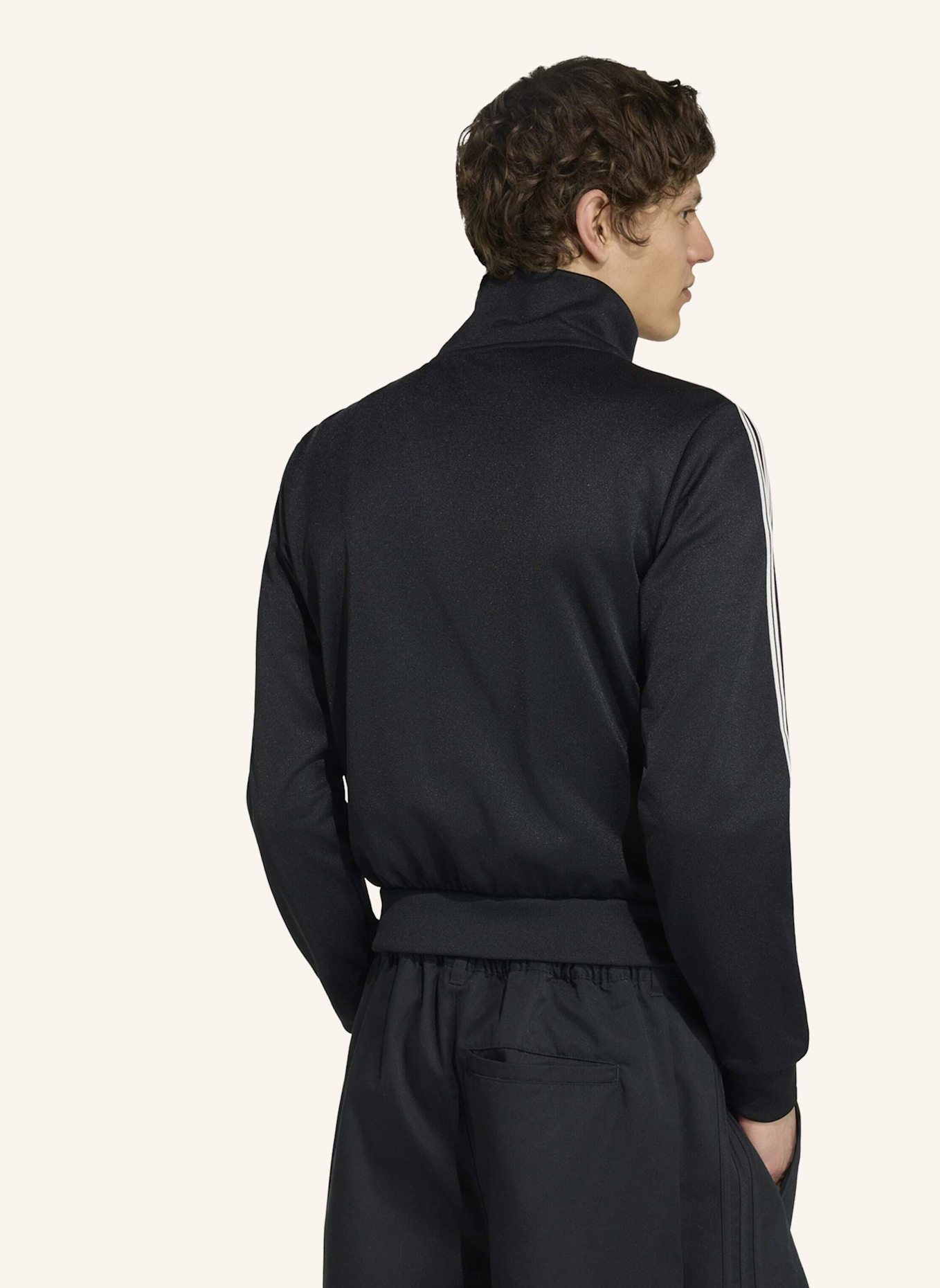 adidas Originals BECKENBAUER ORIGINALS JACKE, KÜRZER GESCHNITTEN: SCHWARZ