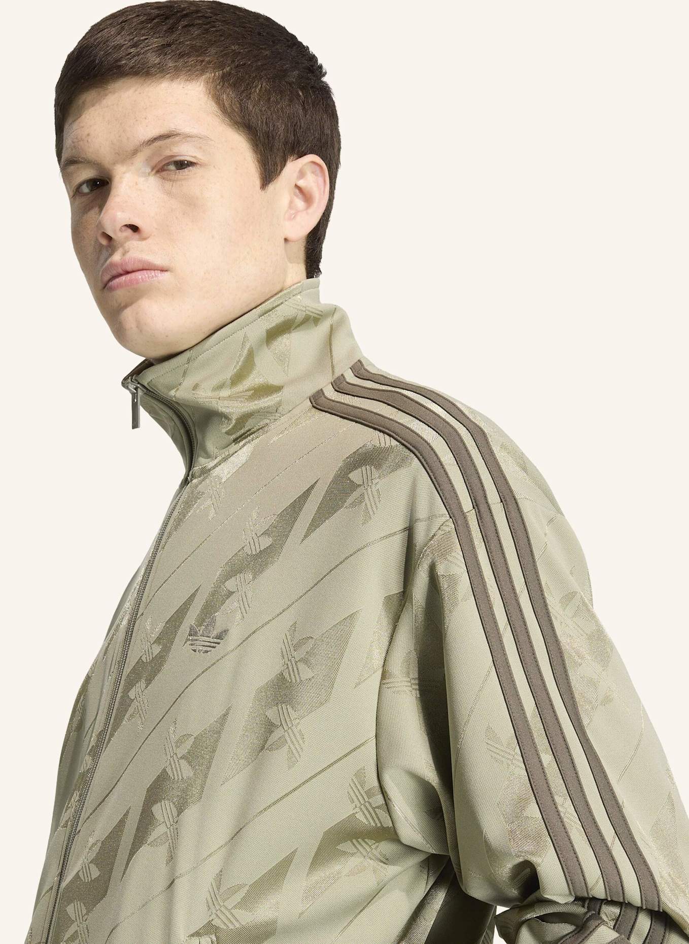 adidas Originals MONOGRAM FIREBIRD TRACK TOP: SILBER