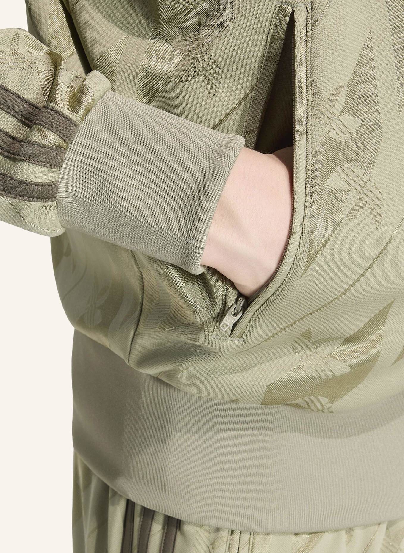 adidas Originals MONOGRAM FIREBIRD TRACK TOP: SILBER