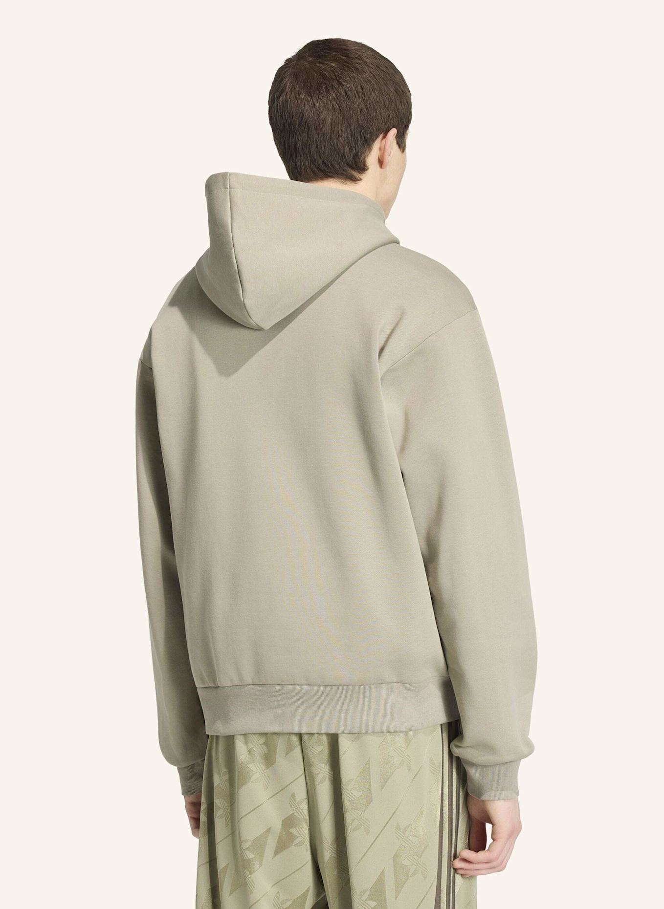 adidas Originals MONO KAPUZENPULLOVER: SILBER