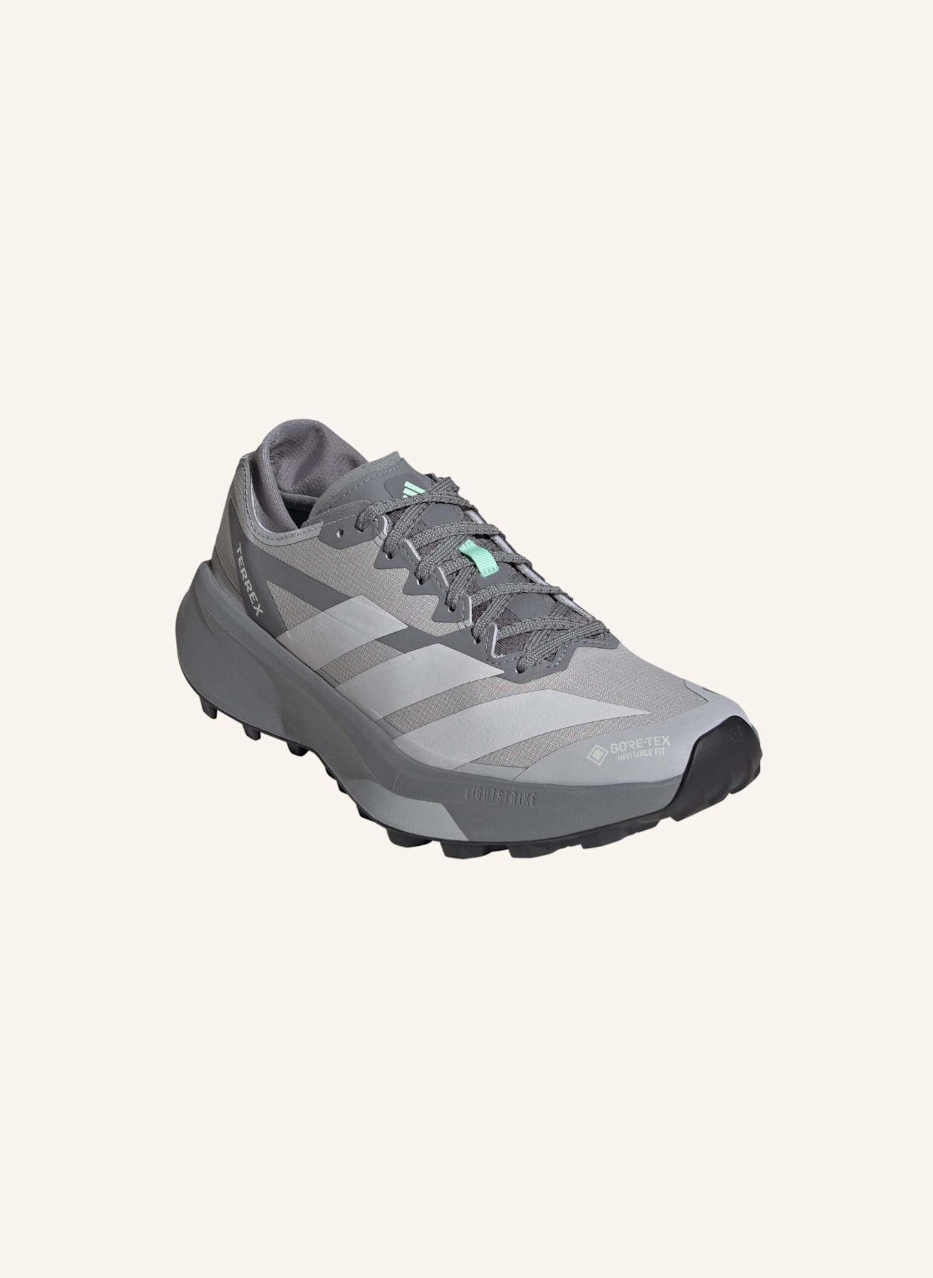 adidas TERREX TERREX AGRAVIC GTX 2 TRAILRUNNING-SCHUH: GRAU/ GRÜN