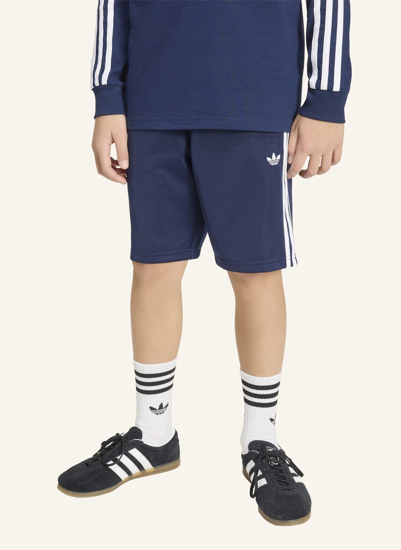 adidas Originals FIREBIRD SHORTS: BLAU