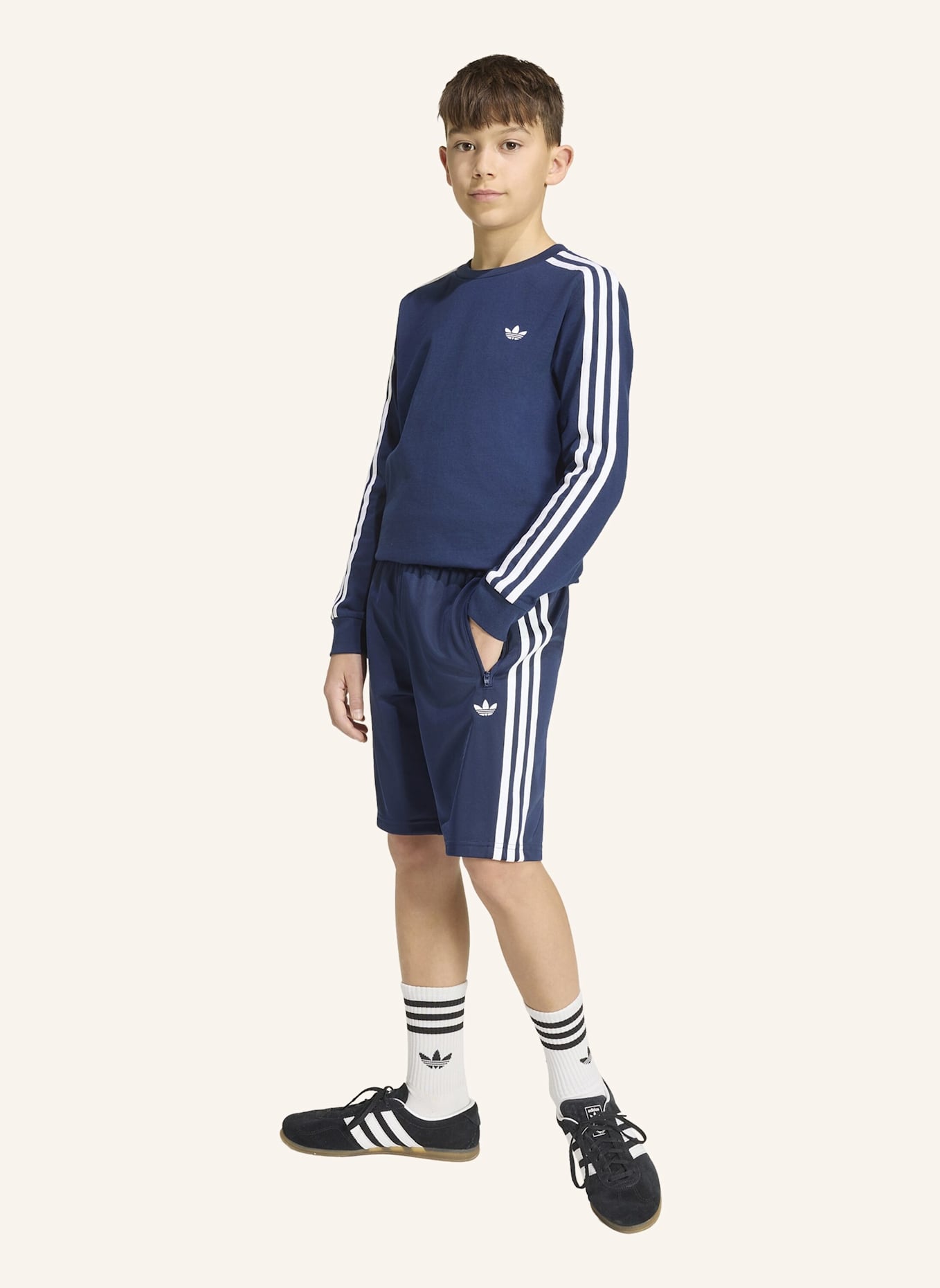 adidas Originals FIREBIRD SHORTS: BLAU