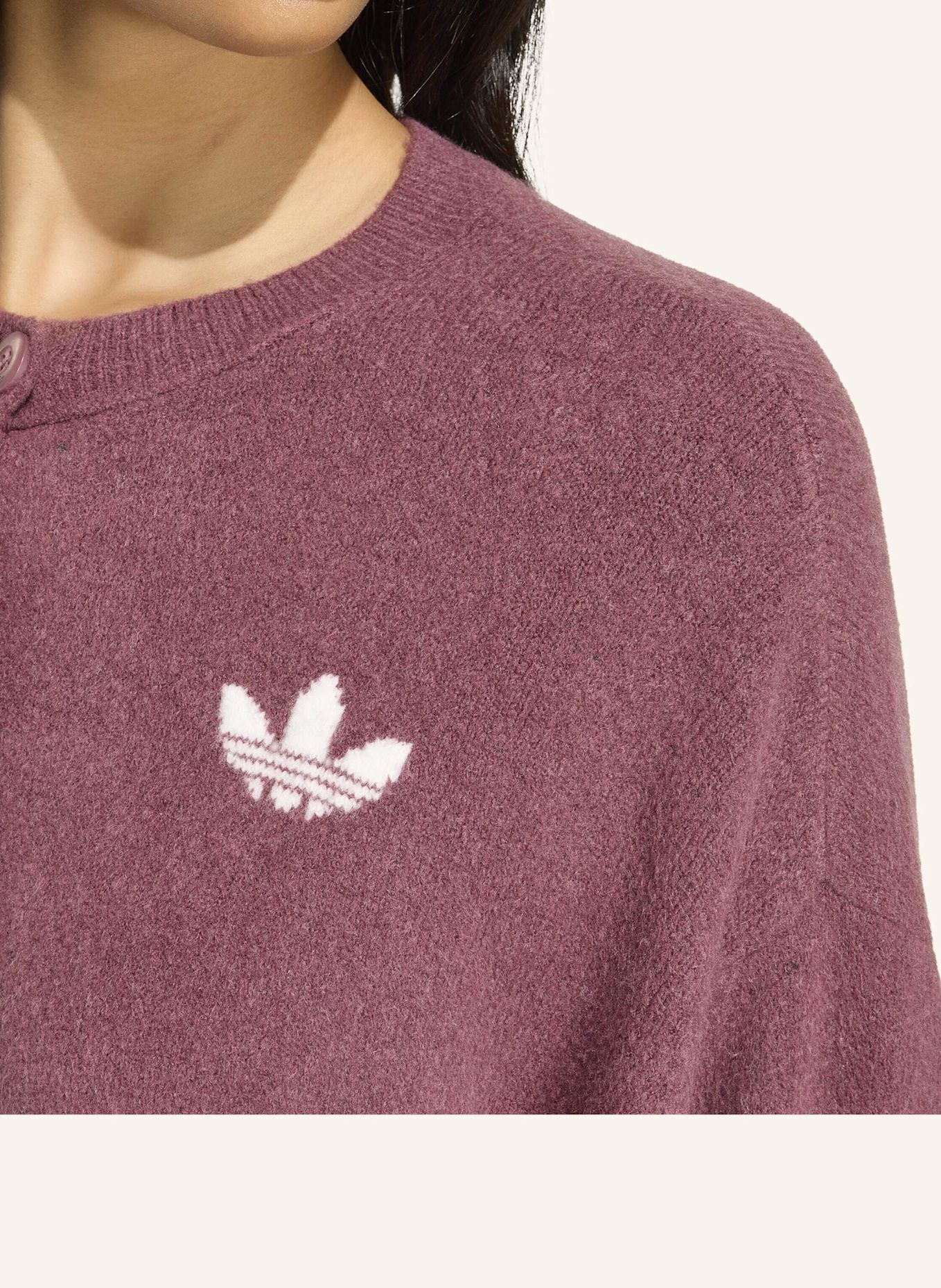 adidas Originals ESSENTIALS STRICKJACKE: ROT