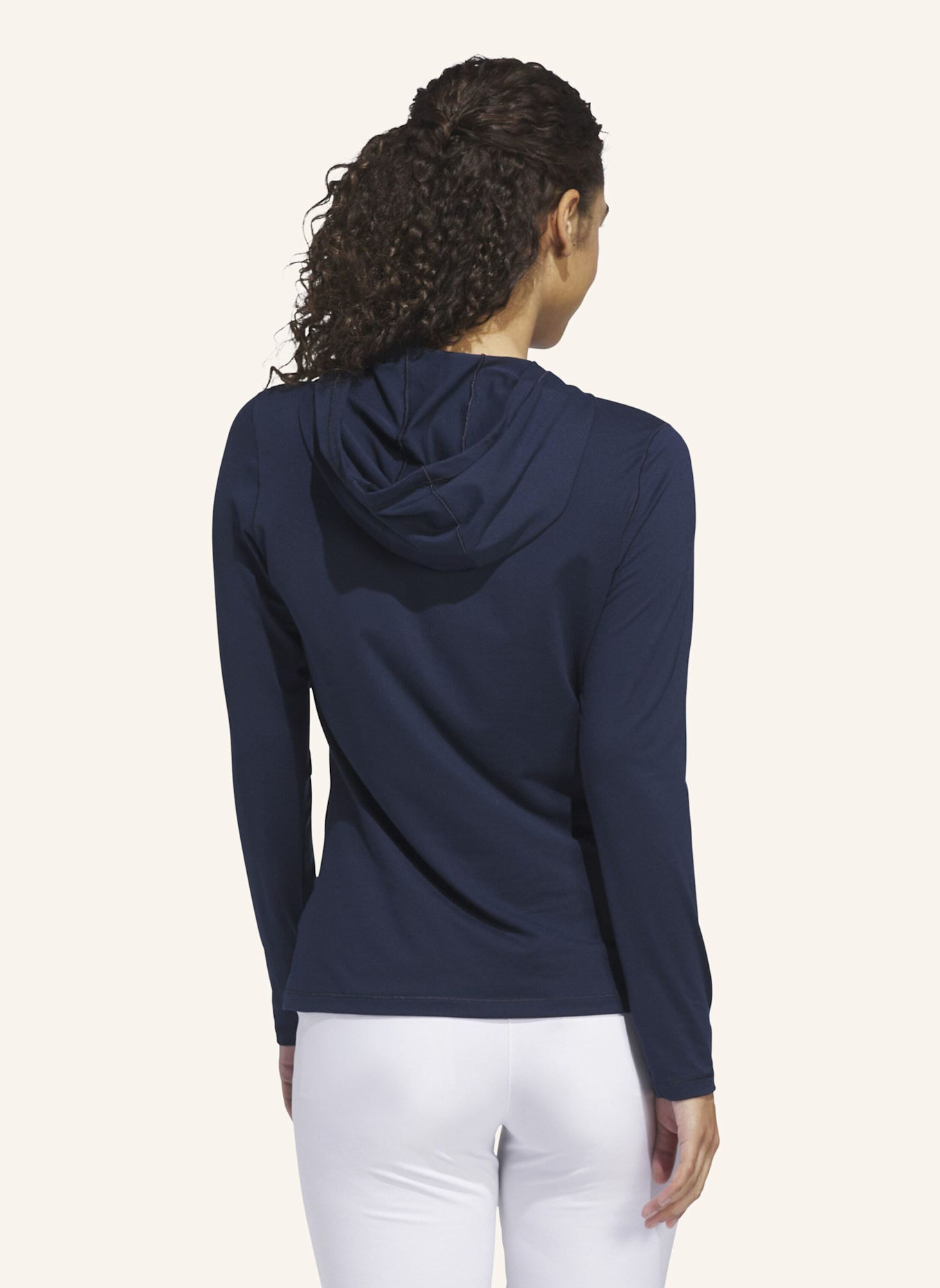 adidas PERFORMANCE GOLFHOODIE: BLAU