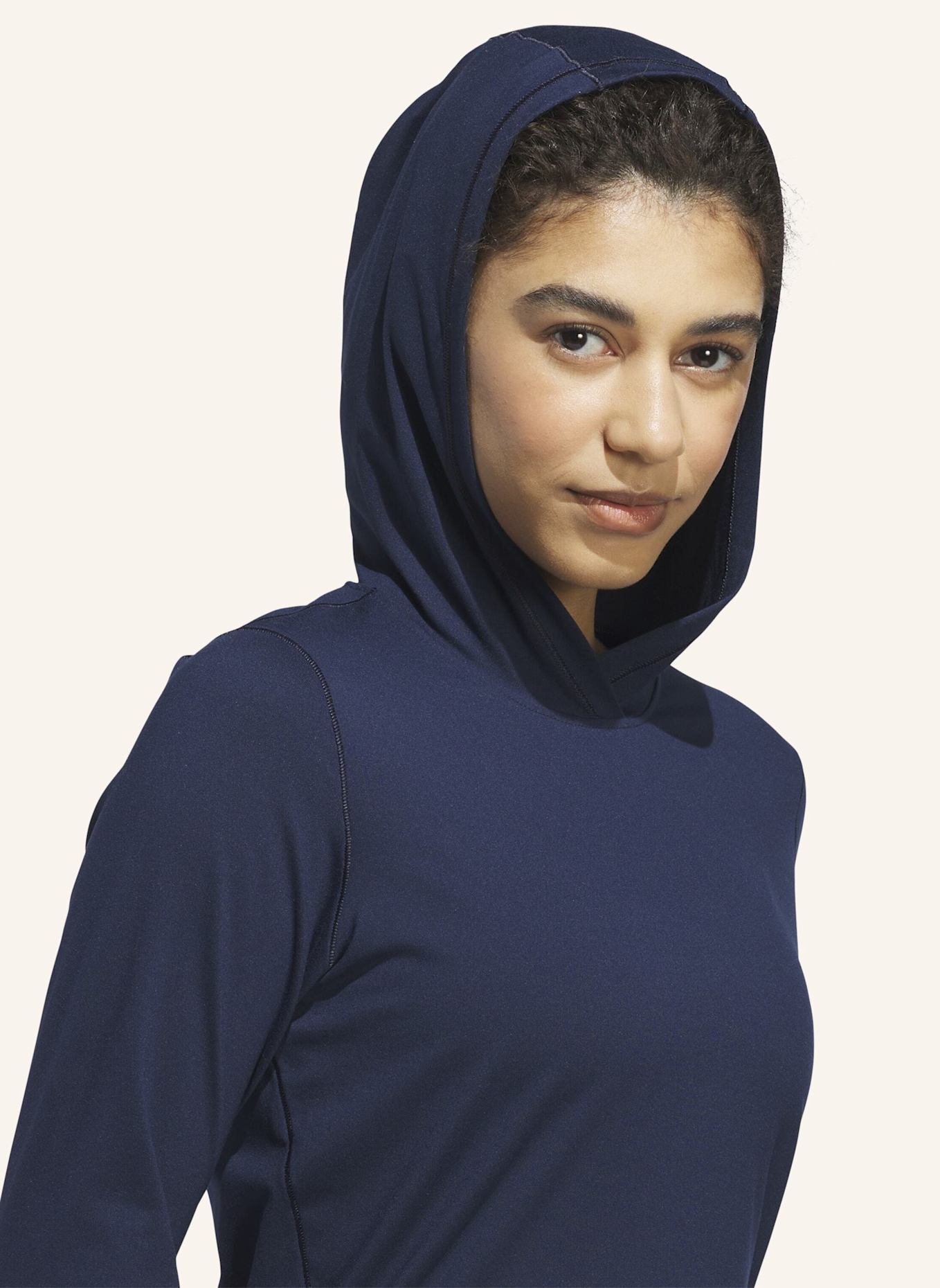adidas PERFORMANCE GOLFHOODIE: BLAU