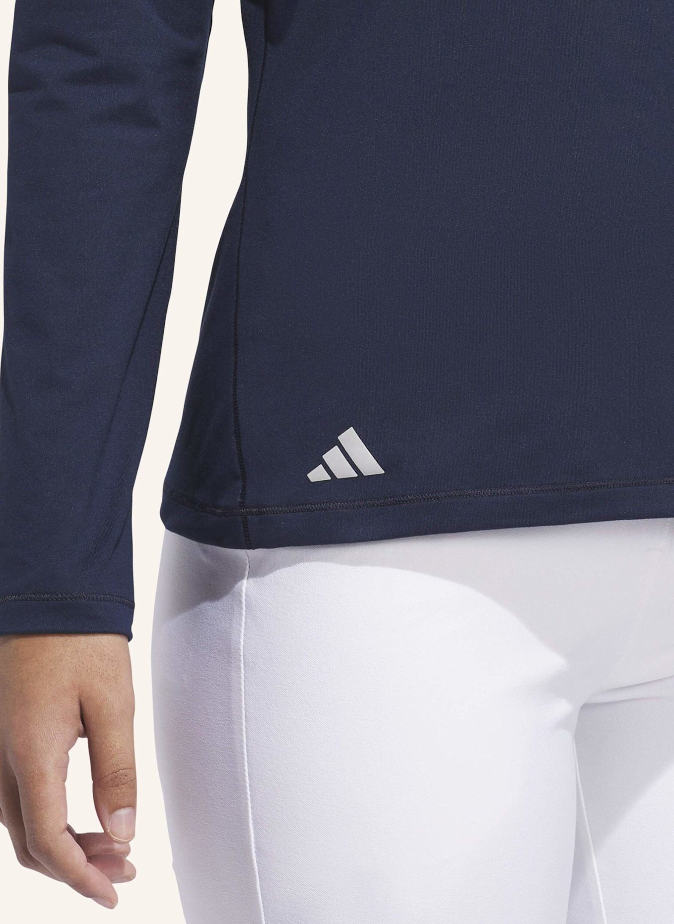 adidas PERFORMANCE GOLFHOODIE: BLAU