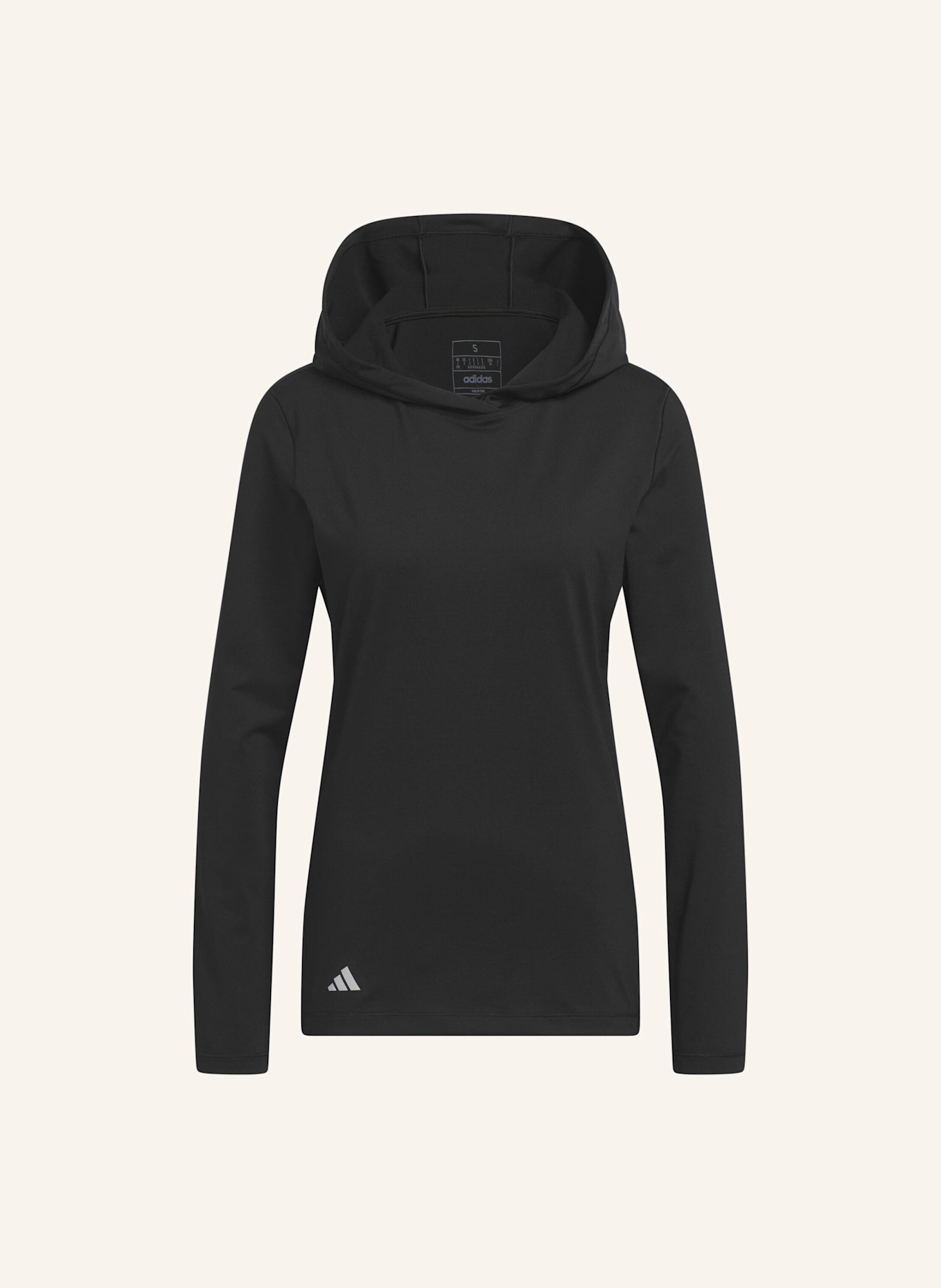adidas PERFORMANCE GOLFHOODIE: SCHWARZ